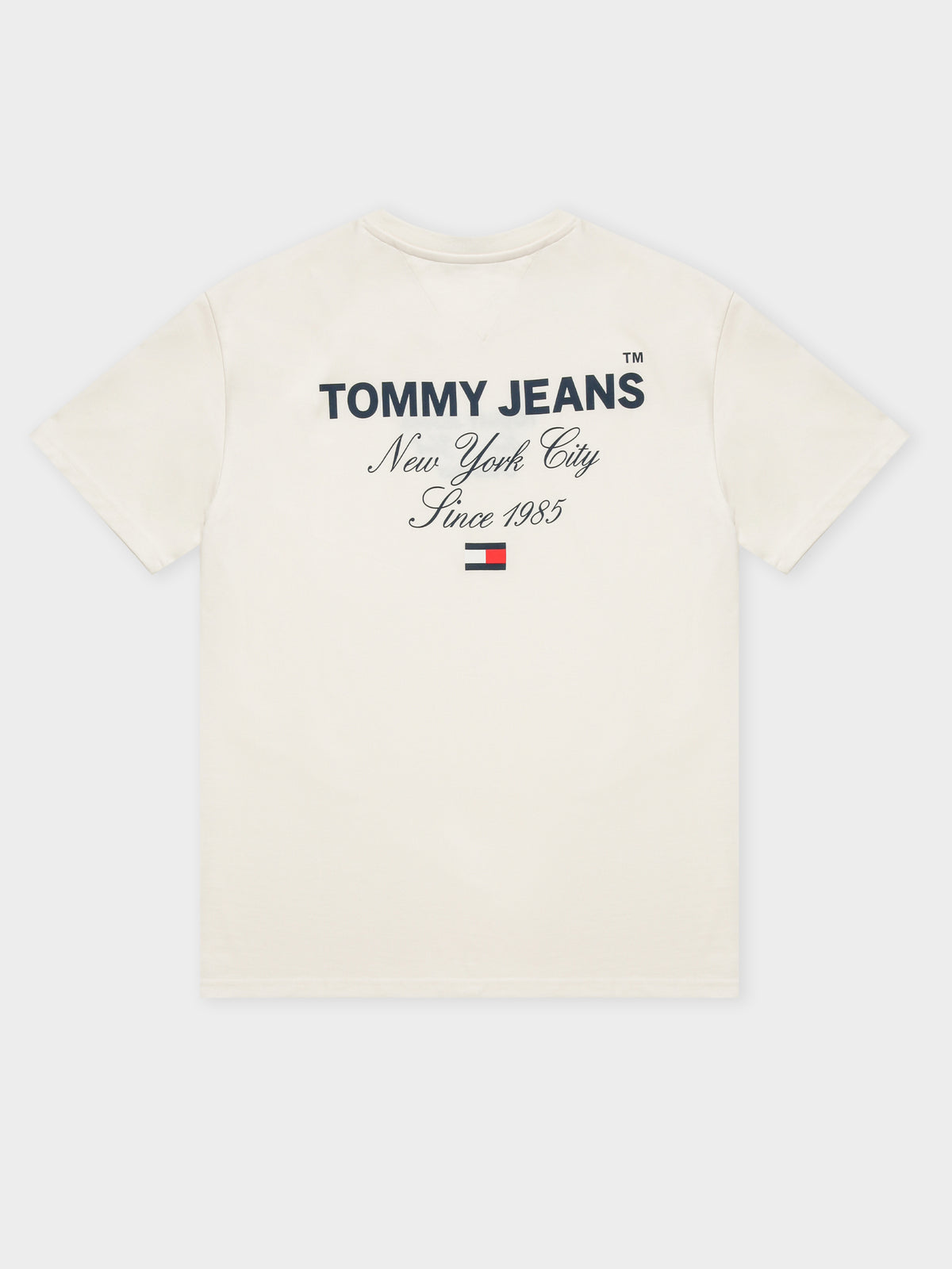 Tommy Hilfiger Timeless Font T-Shirt in Off White | Off White