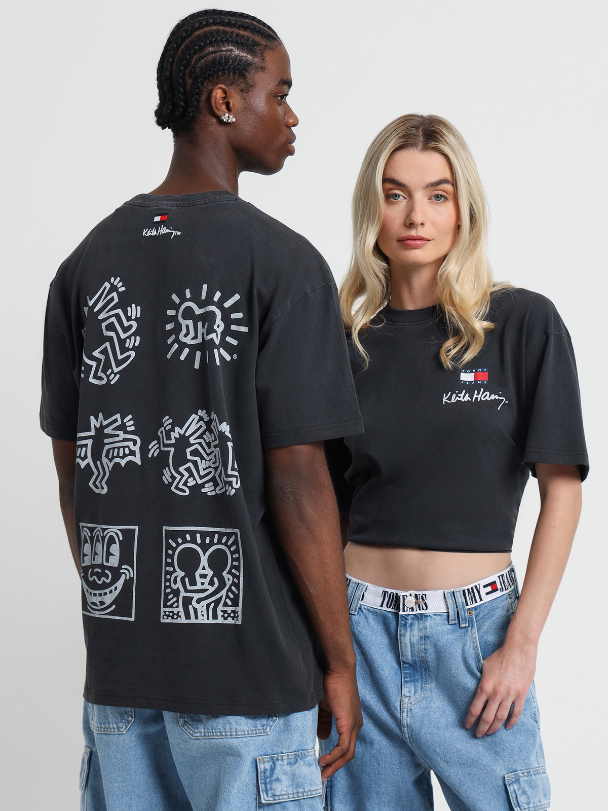 Tommy Hilfiger Keith Haring T-Shirt in Black | Black