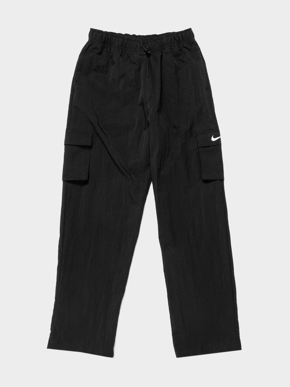 Nike Sportswear Essentials Woven Cargo Pants | Black/White