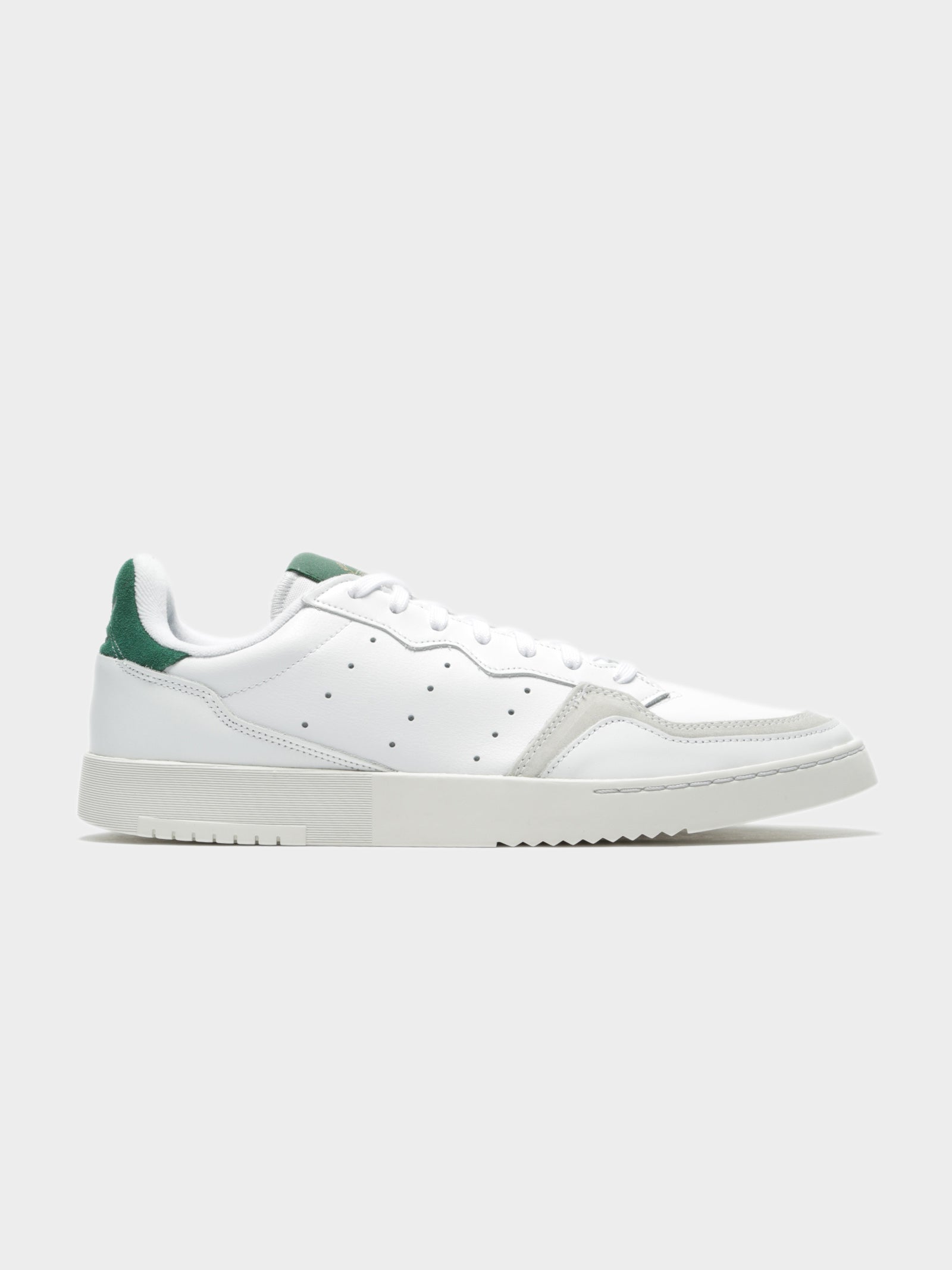 Mens Supercourt Sneakers in White Collegiate Green Glue Store