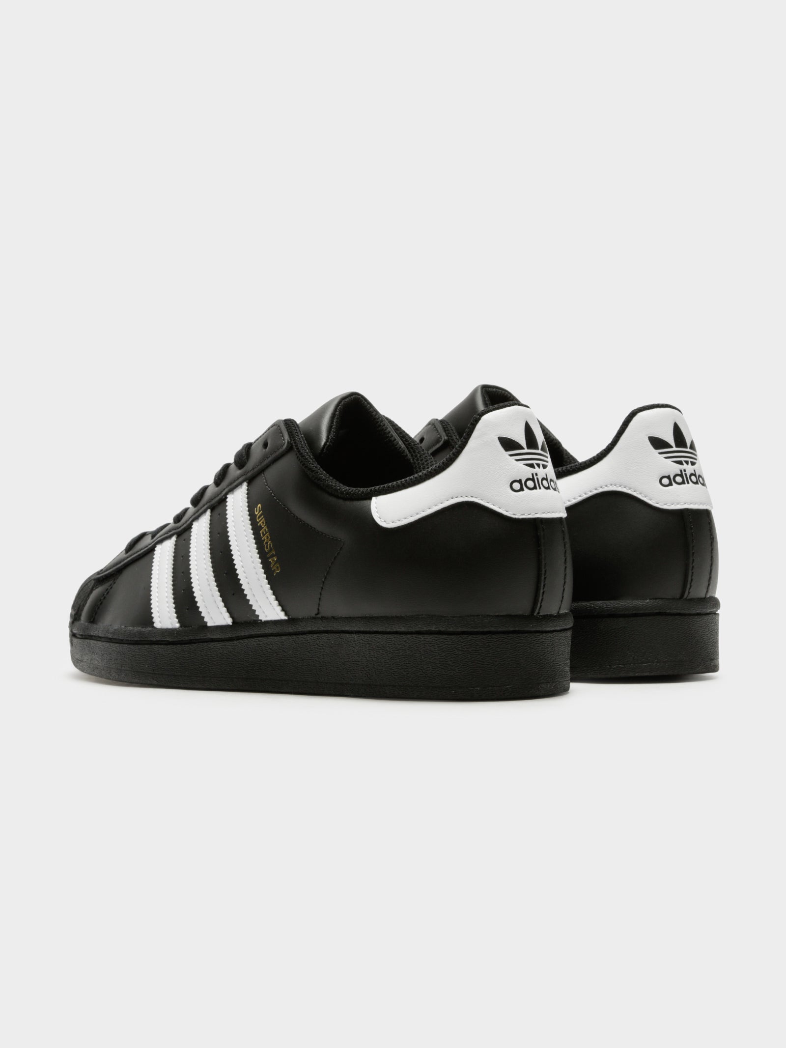 Unisex Superstar Sneakers in Black & White