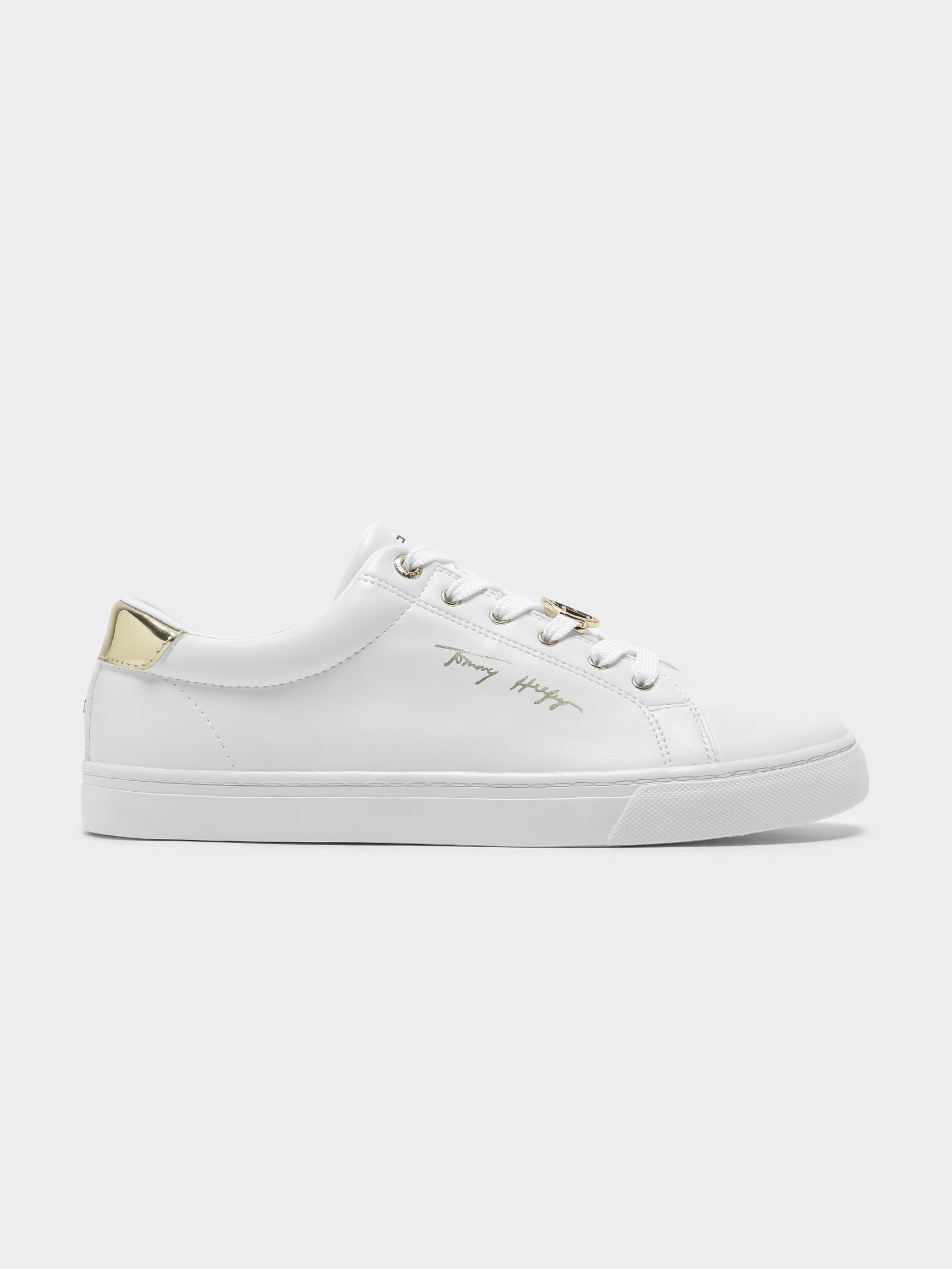 Tommy hilfiger deals gold sneakers