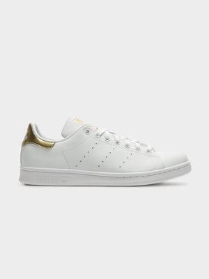 White adidas Stan Smith Shoes, G58184