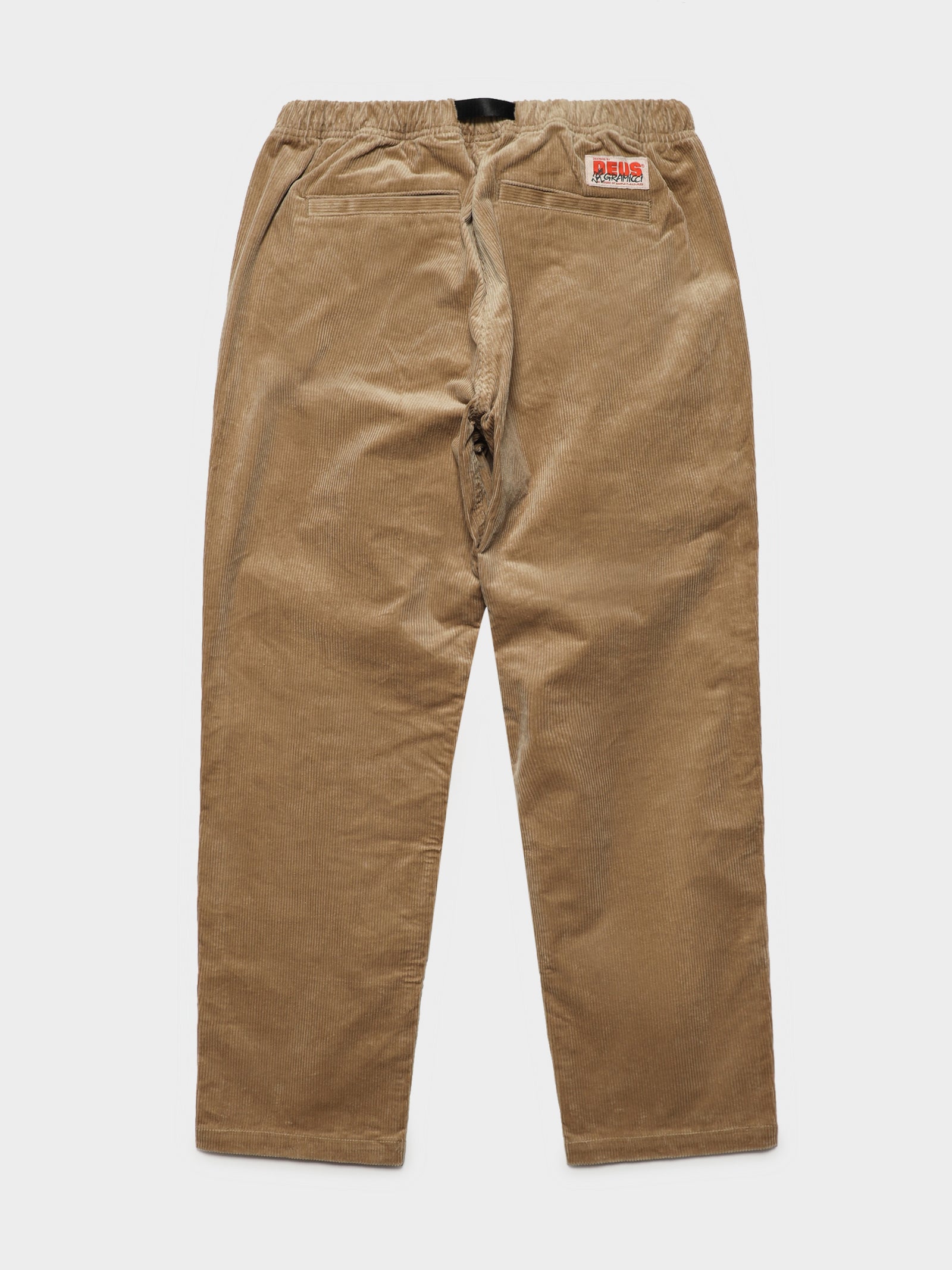 Gramicci x Deus Long Cord Pants in Beige