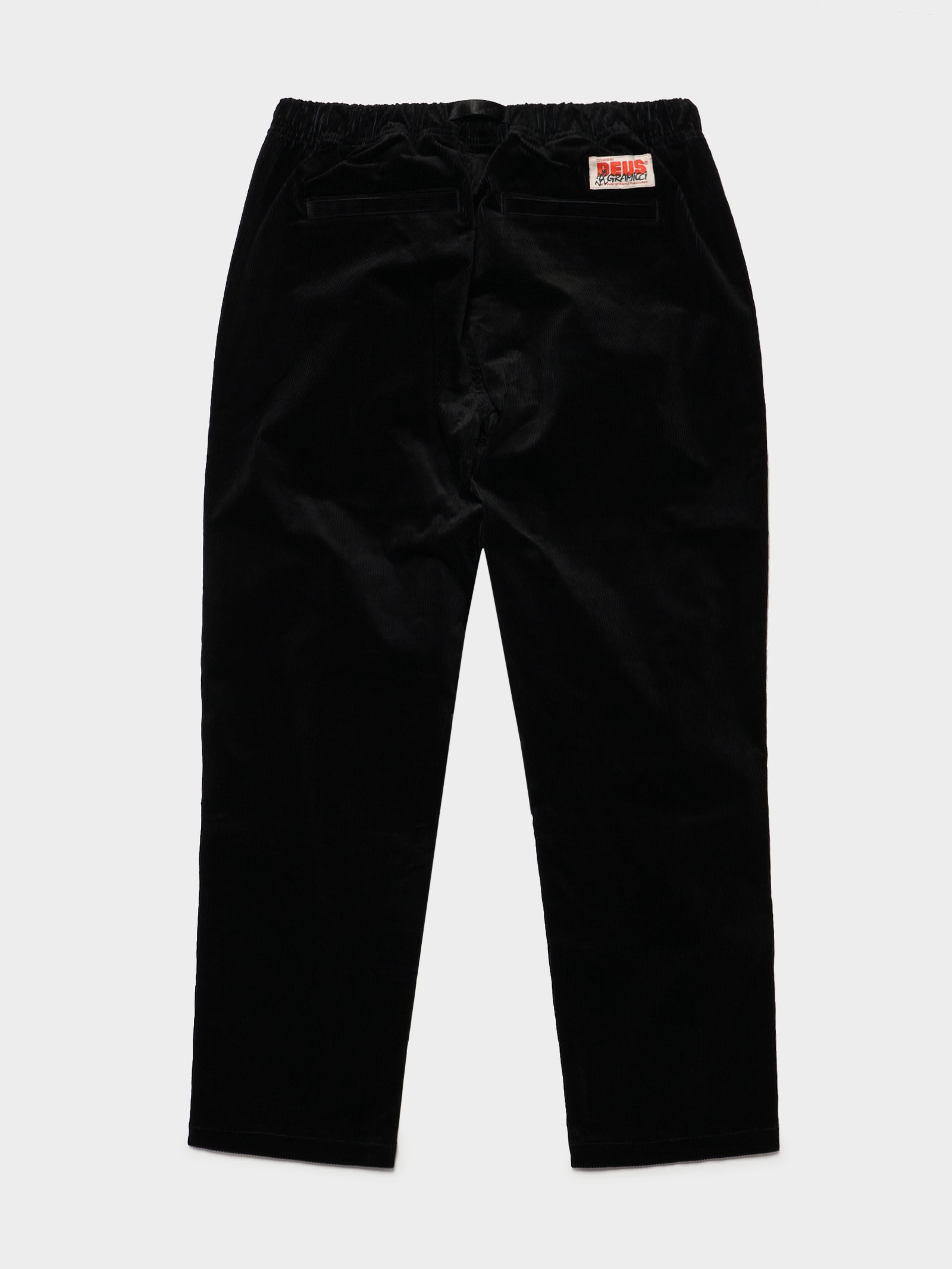 Gramicci x Deus Long Cord Pants in Black