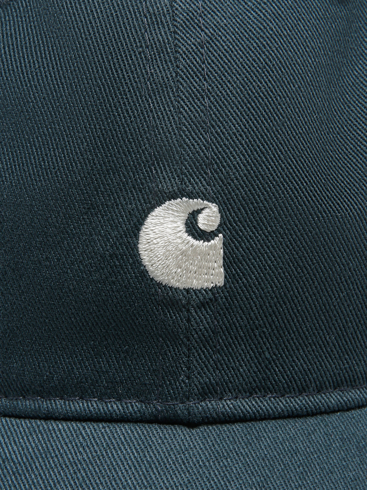 Carhartt Wip Madison Logo Cap in Dark Green | Dark Green