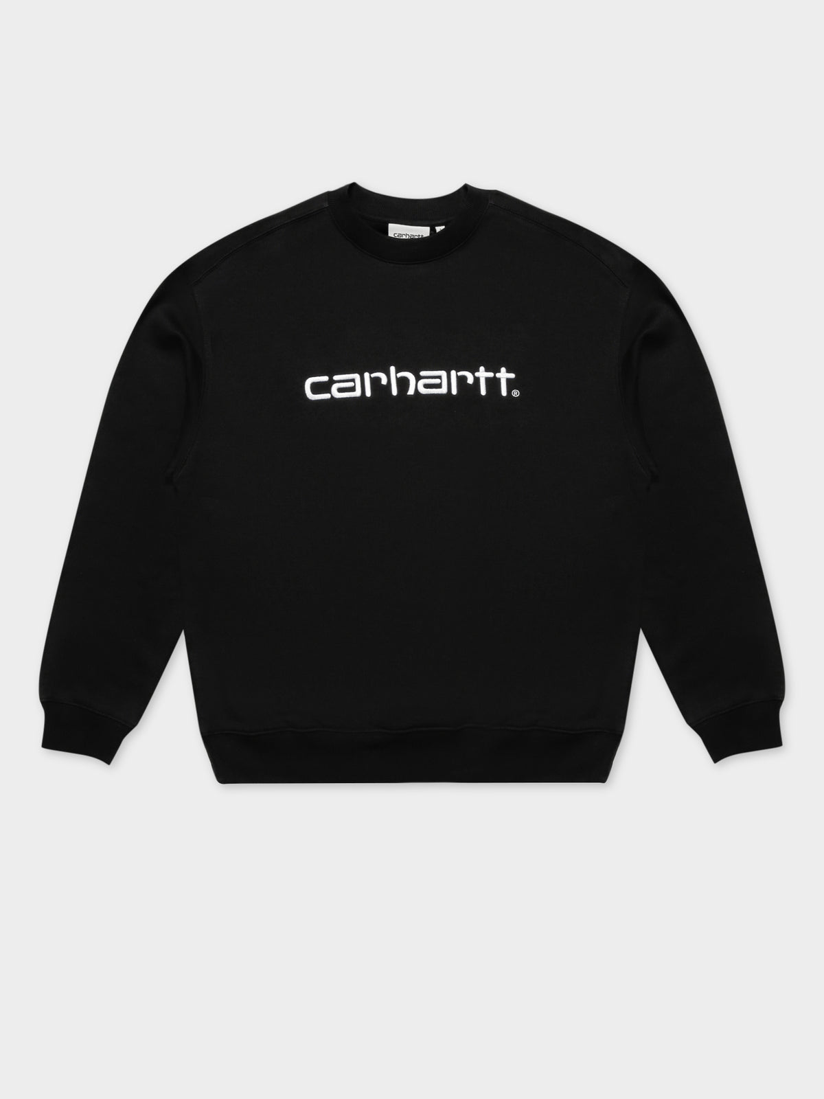 Carhartt Wip Carhartt Sweatshirt in Black & White | Black/White