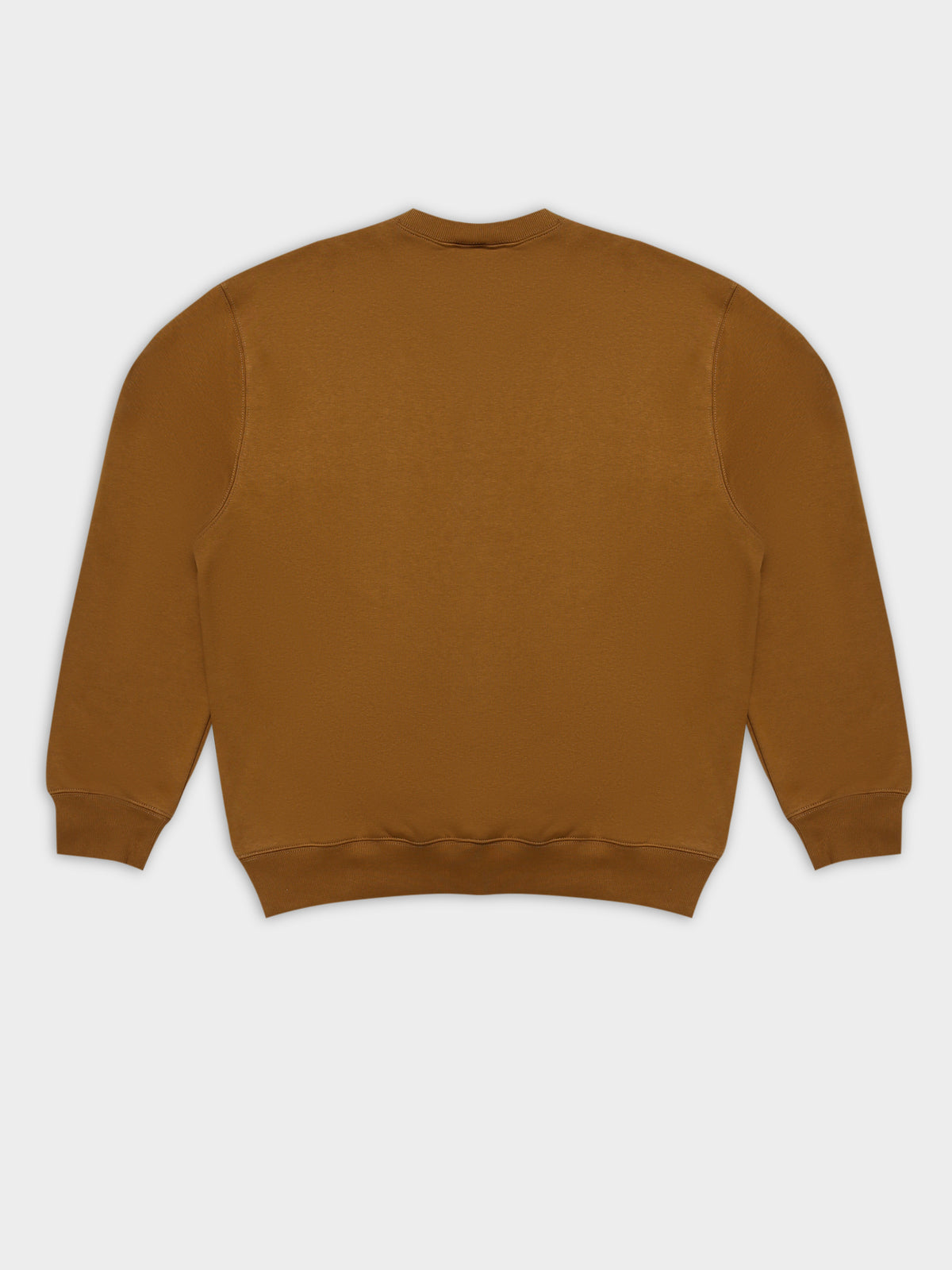 Carhartt Wip Logo Sweat in Brown | Brown