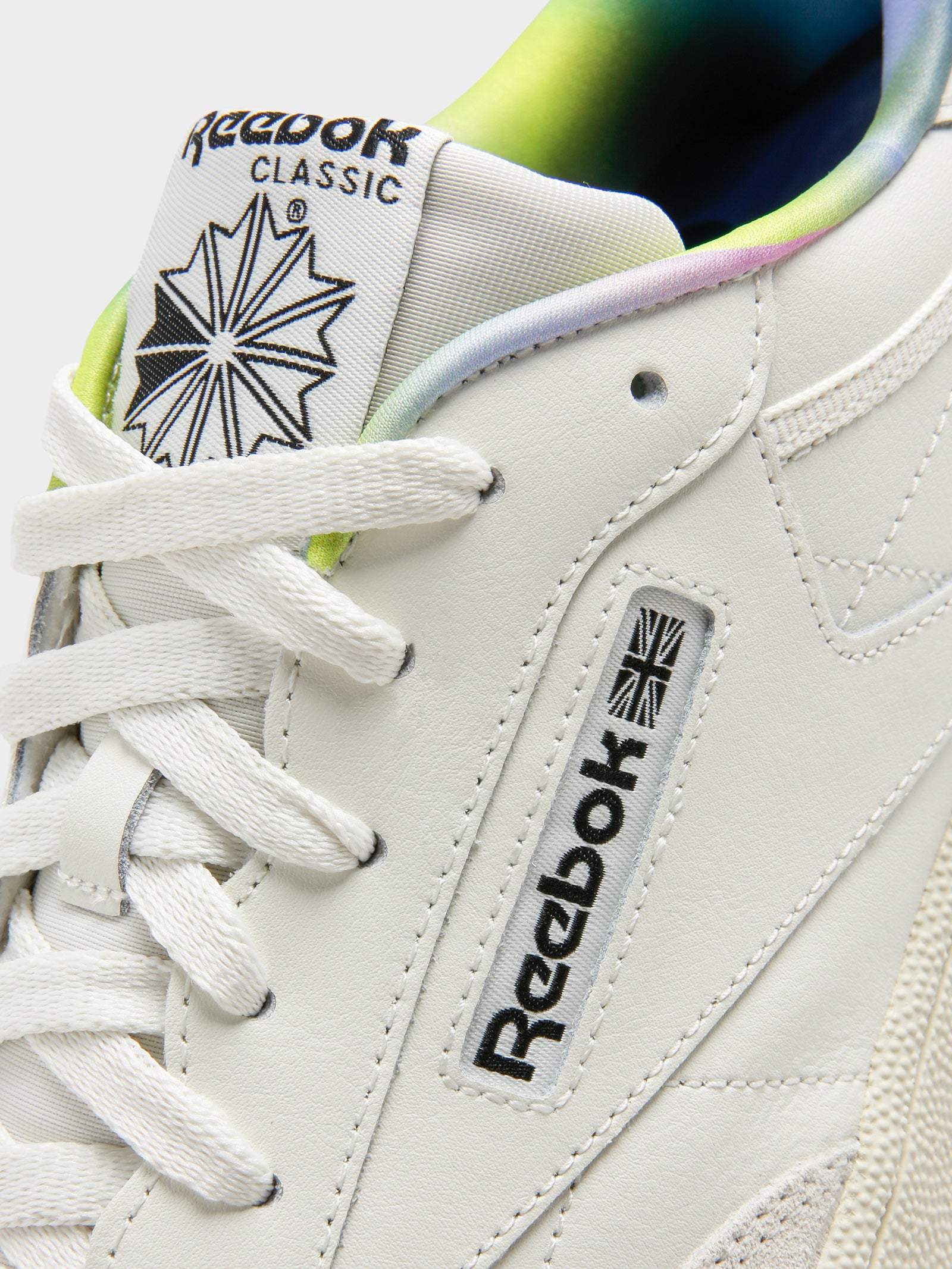 Reebok club c 85 trainers in white