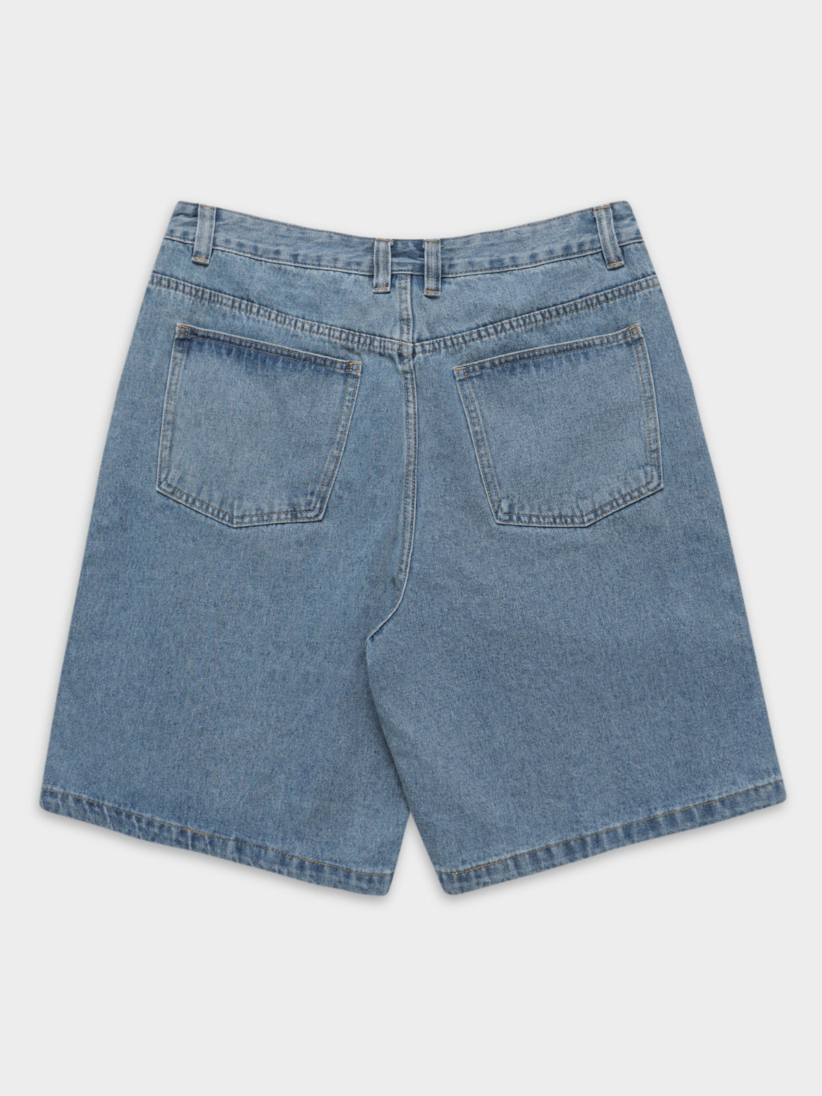 Xlarge Bull Denim 91 Shorts in Mid Blue | Mid Blue