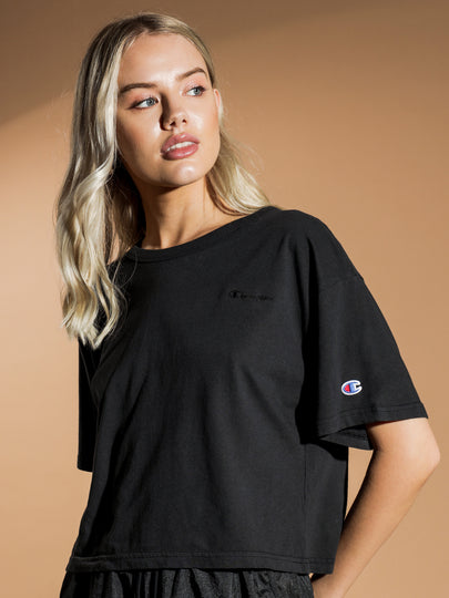 Vintage Dyed T-Shirt in Black