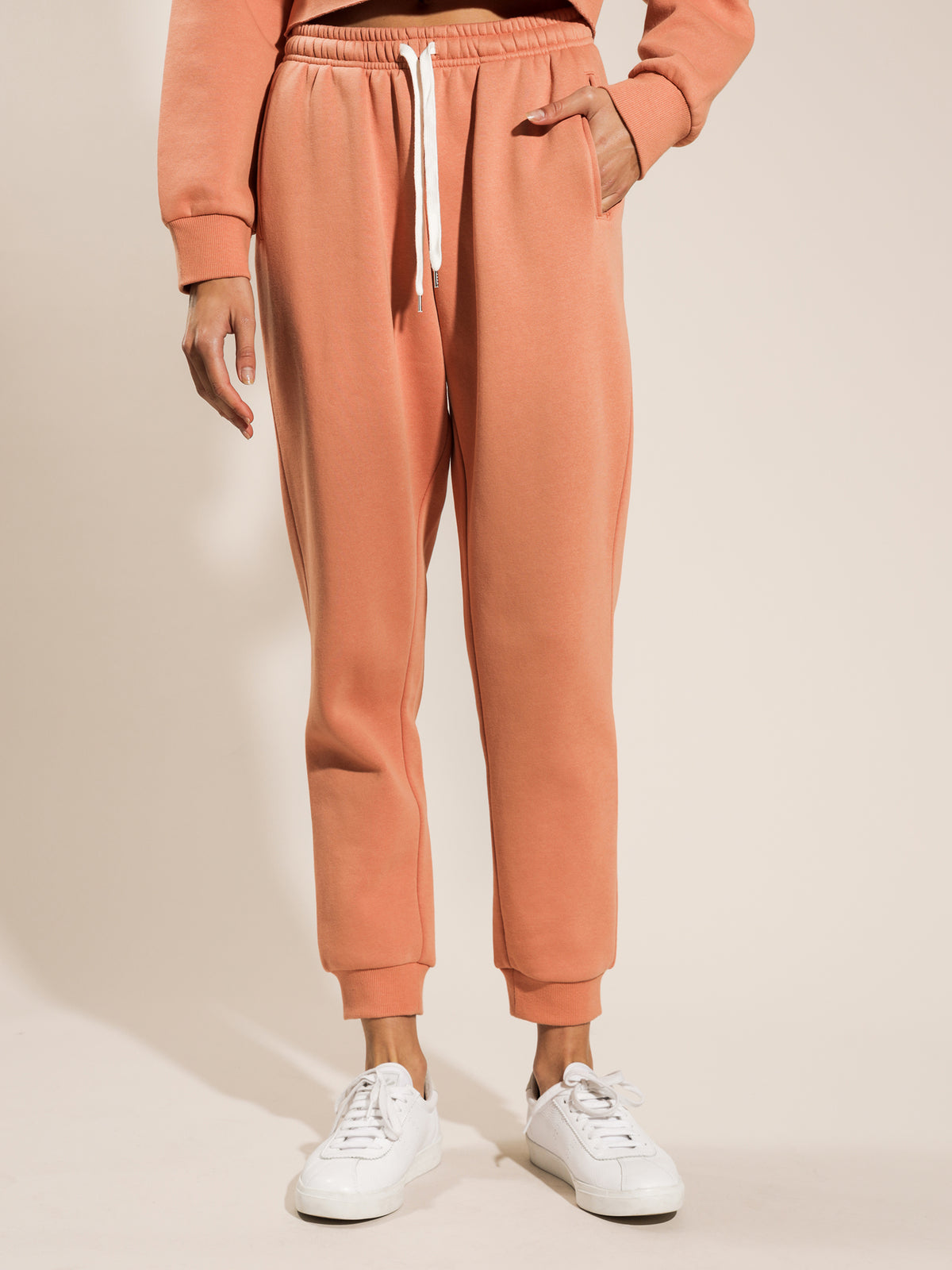 Nude Lucy Carter Classic Trackpants in Terracotta | Terracotta