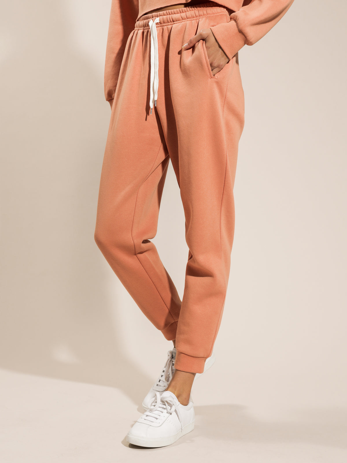 Nude Lucy Carter Classic Trackpants in Terracotta | Terracotta