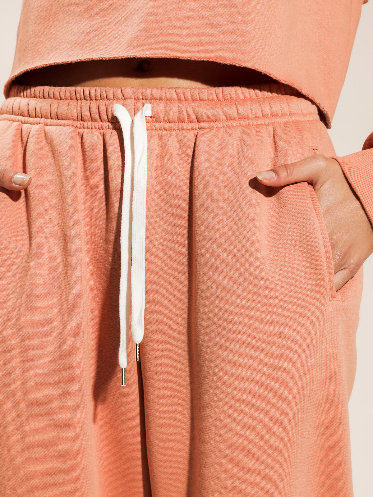 Nude Lucy Carter Classic Trackpants in Terracotta | Terracotta