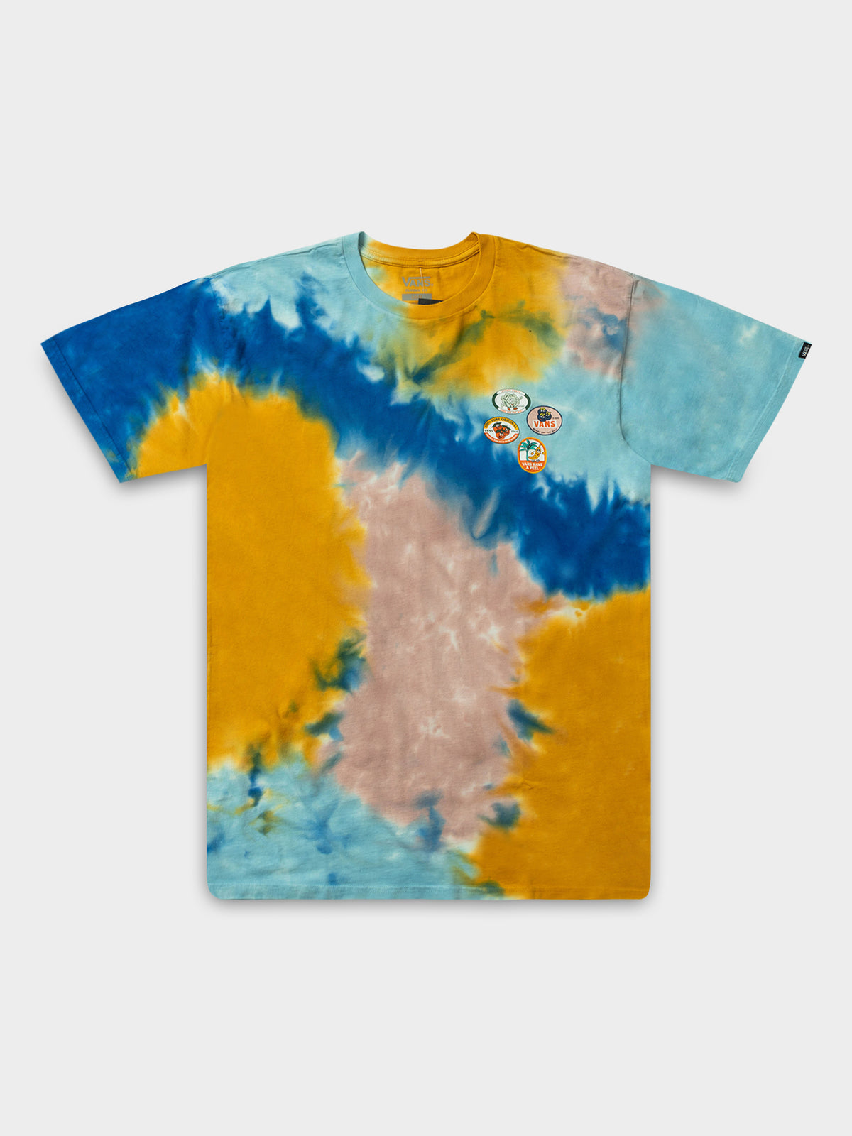 Vans Fresh Pear Tie Dye T-Shirt in Teal | Teal