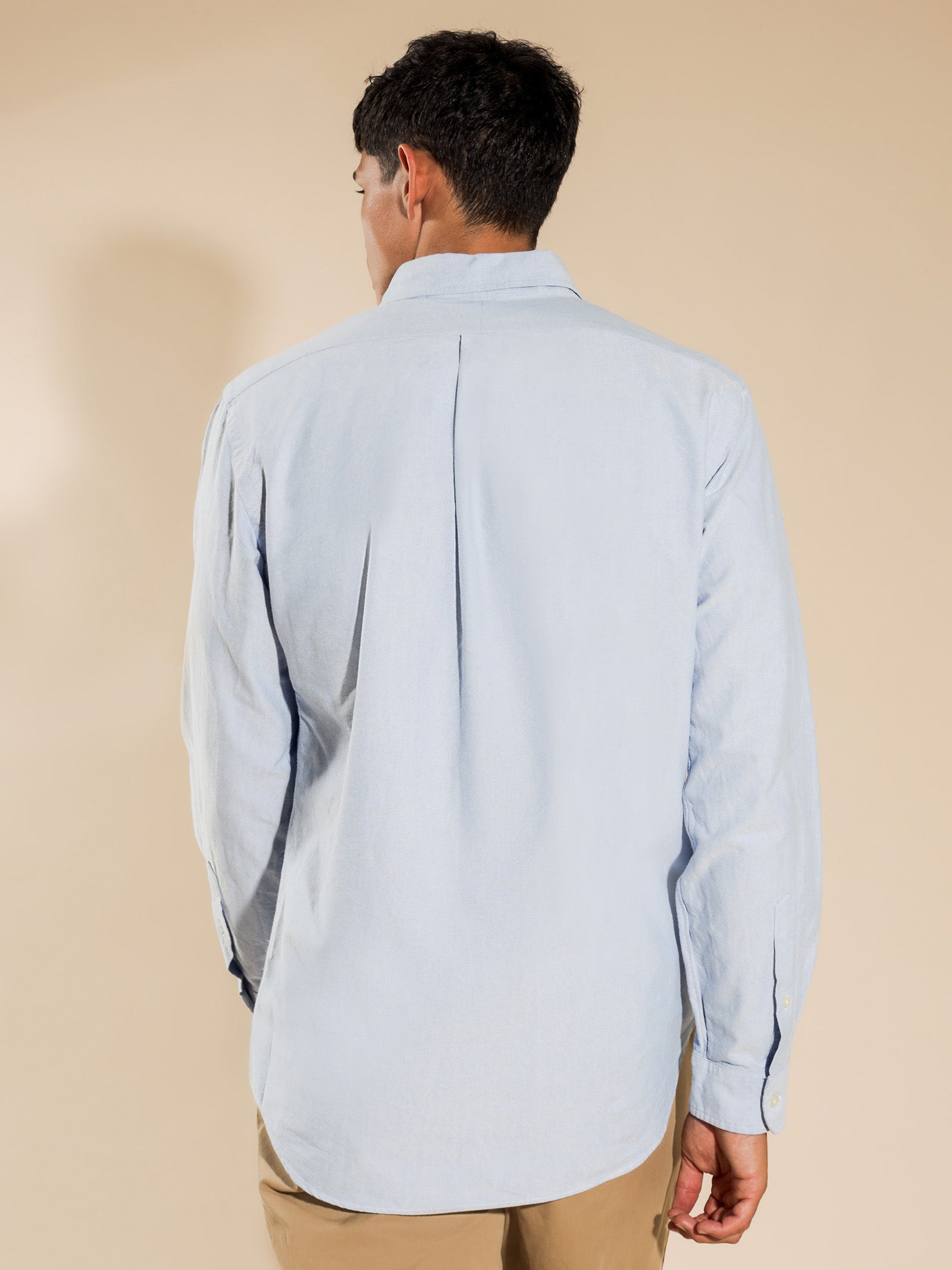 Oxford Long Sleeve Shirt in Blue