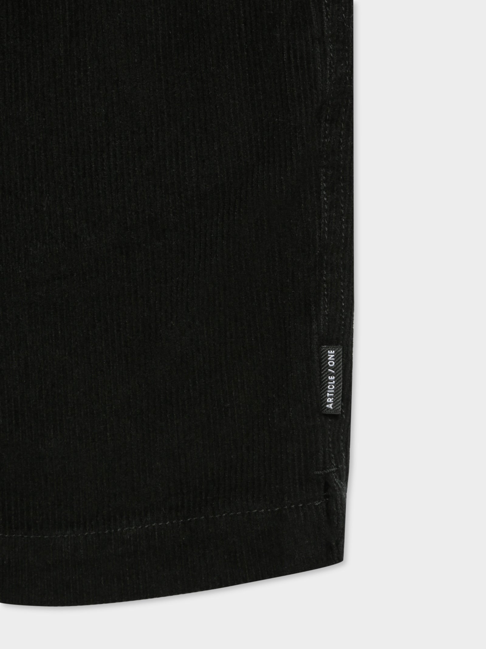 Jaxon Cord Shorts in Black