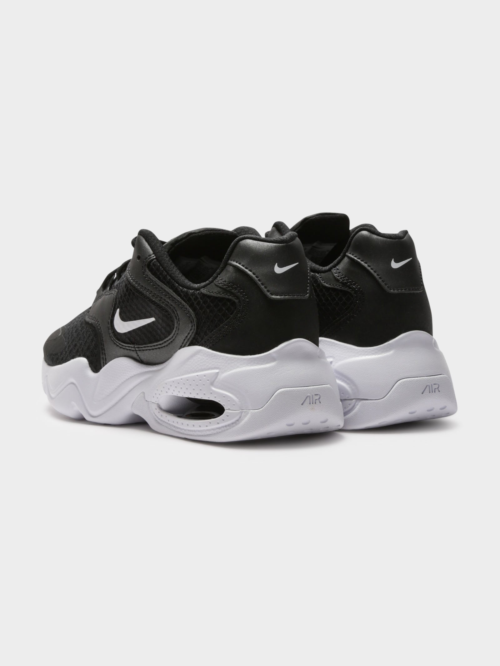 Womens Air Max 2X Sneakers in Black & White