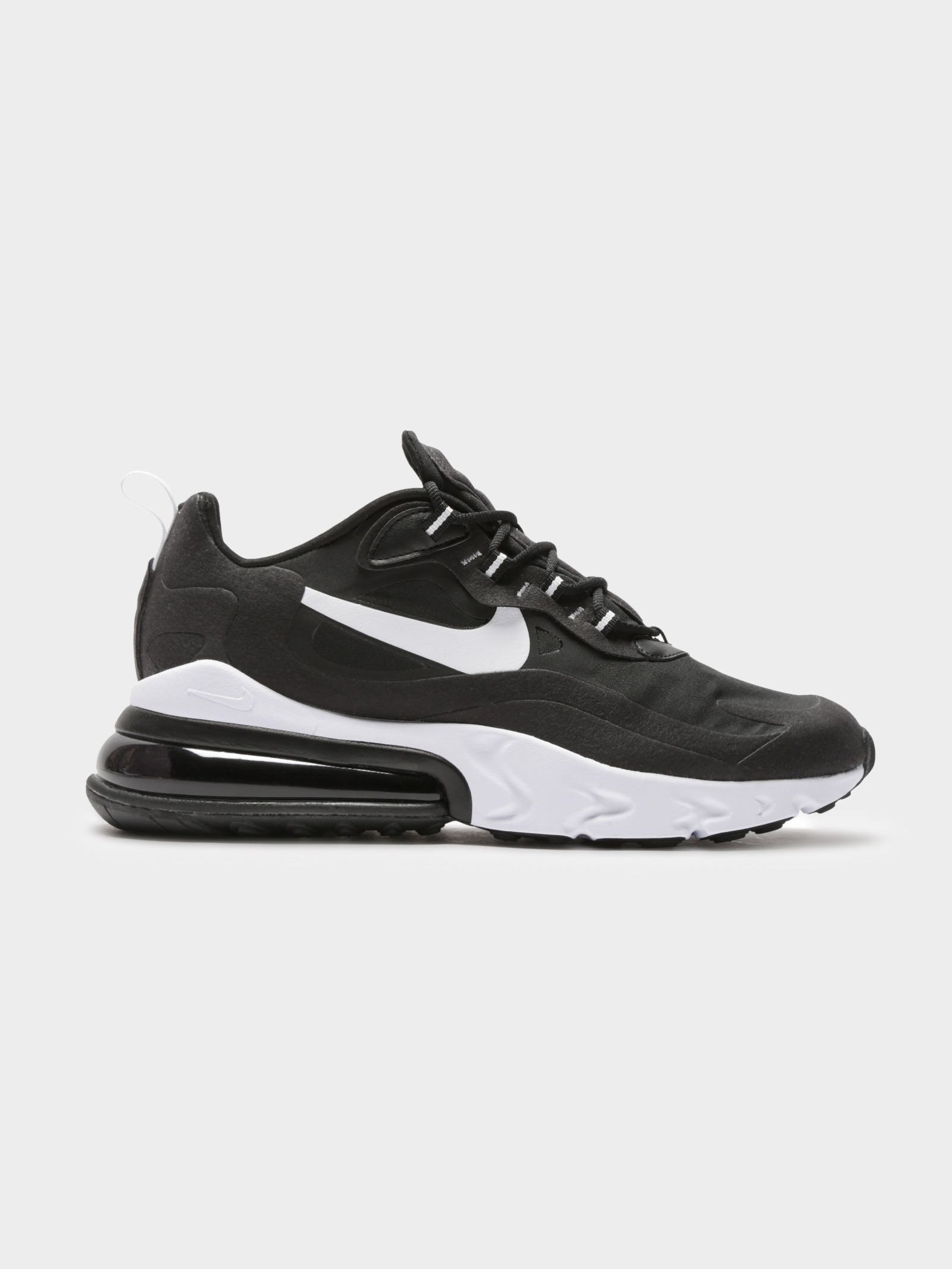 Air Max 270 React Sneakers in Black & White