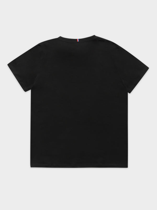 Le coq sportif Sponser T-Shirt in Black Black | Glue Store