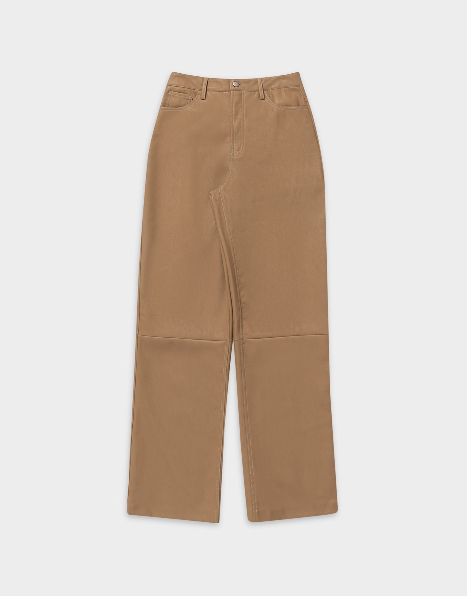 Ascend PU Pants in Praline