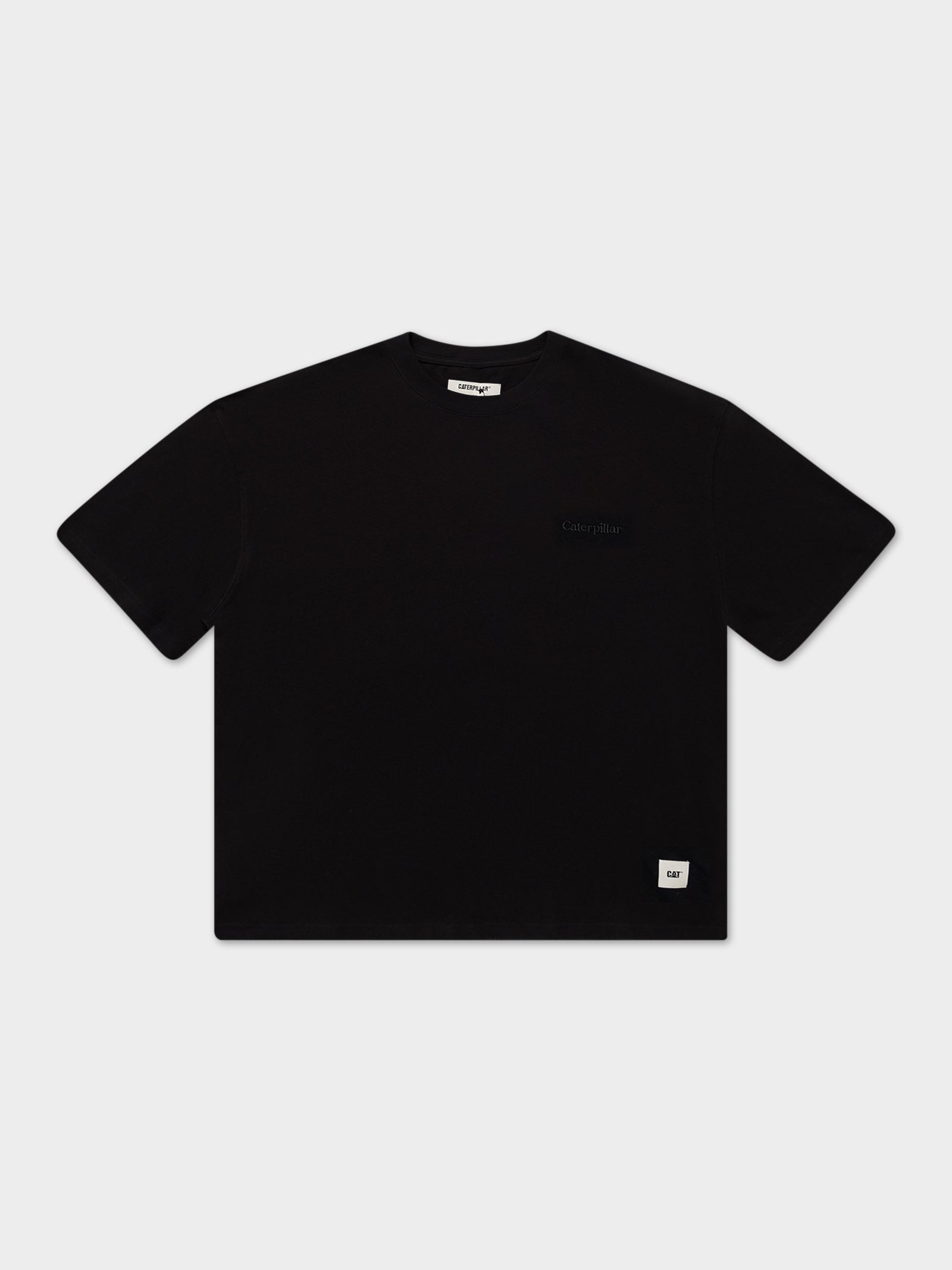 Caterpillar Oversized Workwear T-shirt In Black Black 