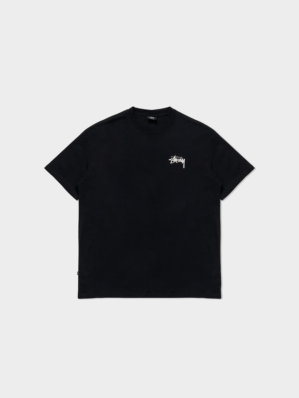 Stussy Two Dice Short Sleeve T-Shirt in Black | Black