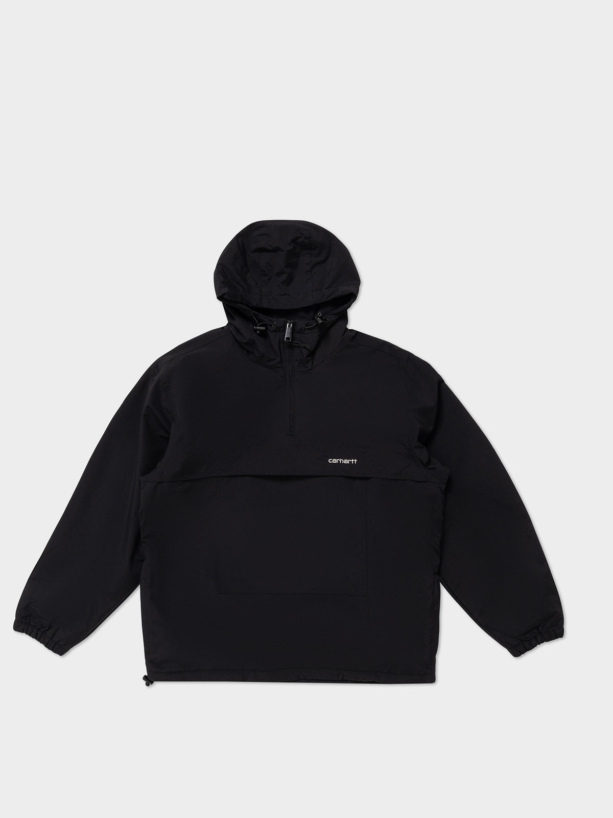 Carhartt Wip Windbreaker Pullover in Black & White | Black/White