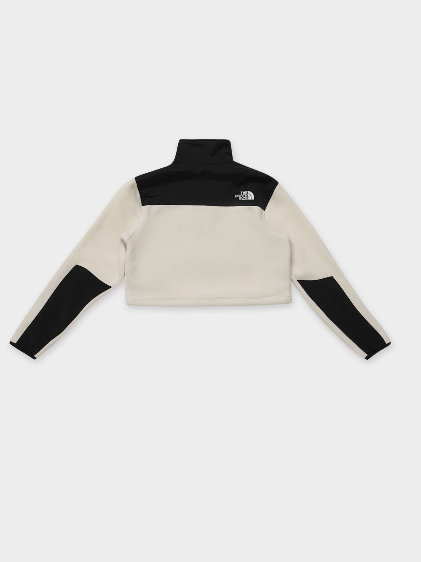 Denali Fleece Cropped Pullover in Gardenia White