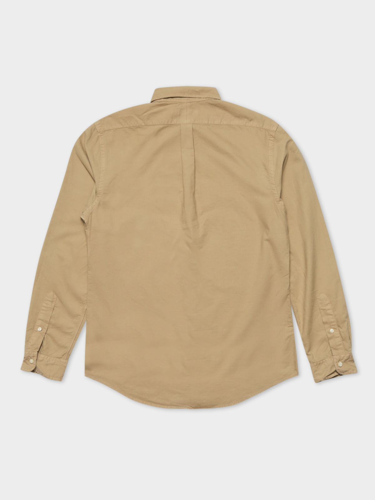 Polo Ralph Lauren Slim-Fit Oxford Long Sleeve Shirt in Tan | Tan