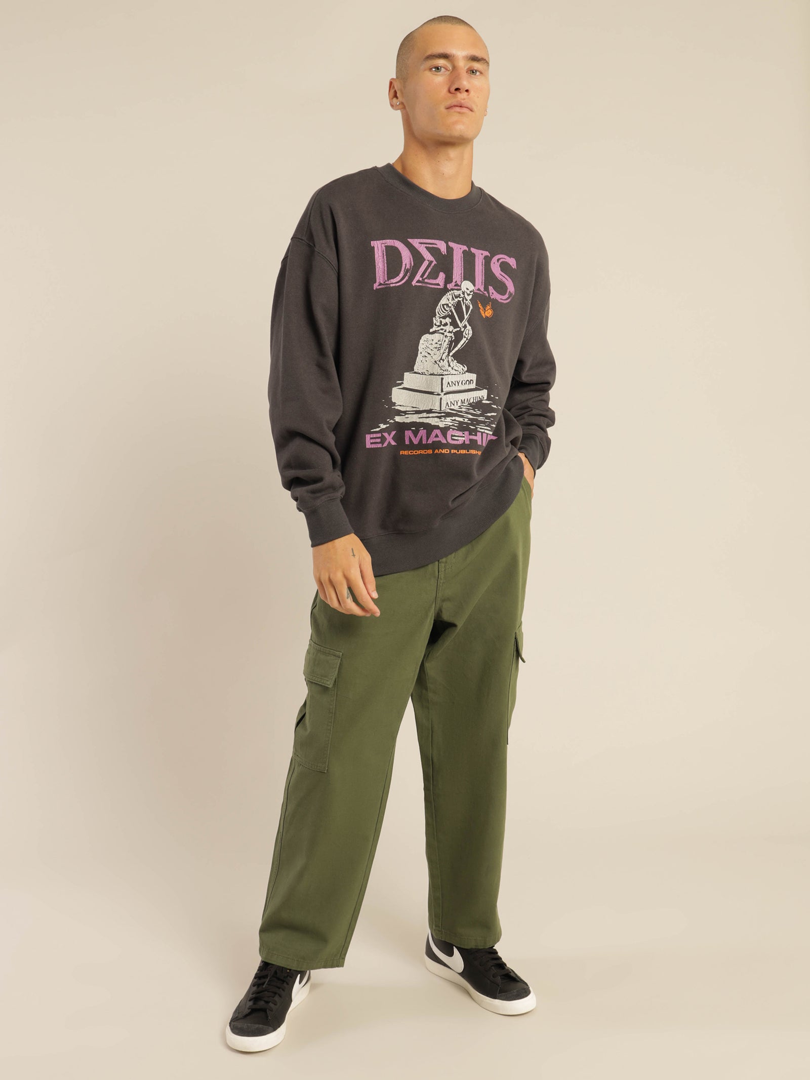 91 Cargo Pant in Military - Glue Store