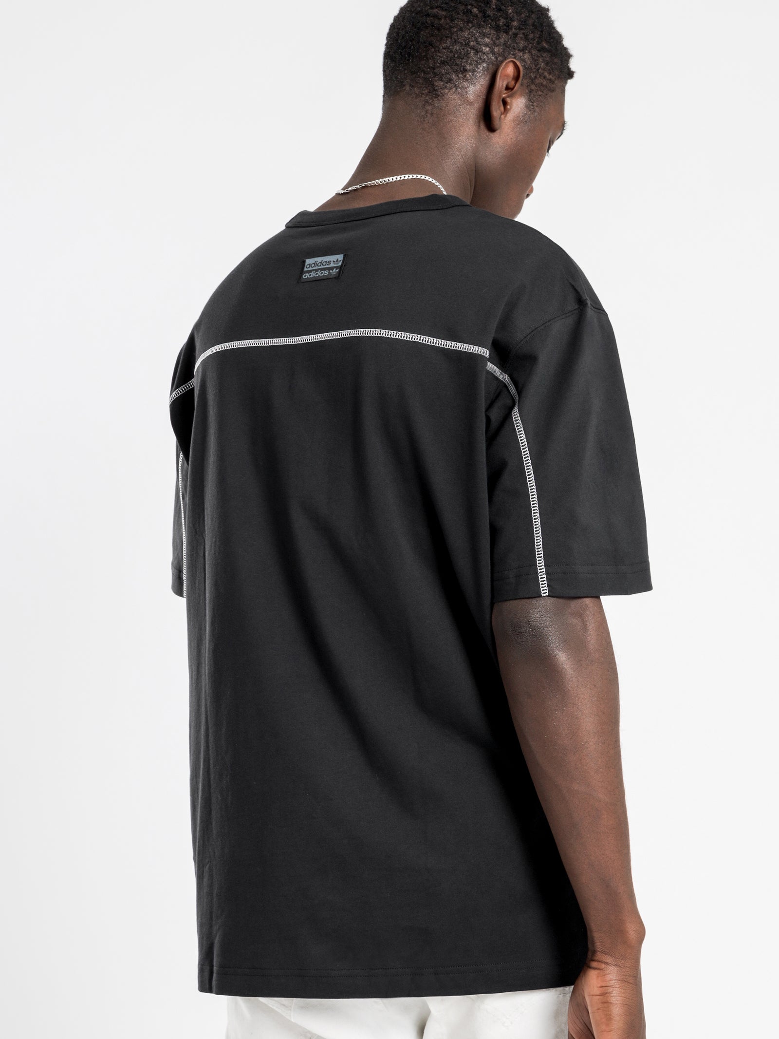 Originals Black Crew Short Sleeve T-Shirt in Black