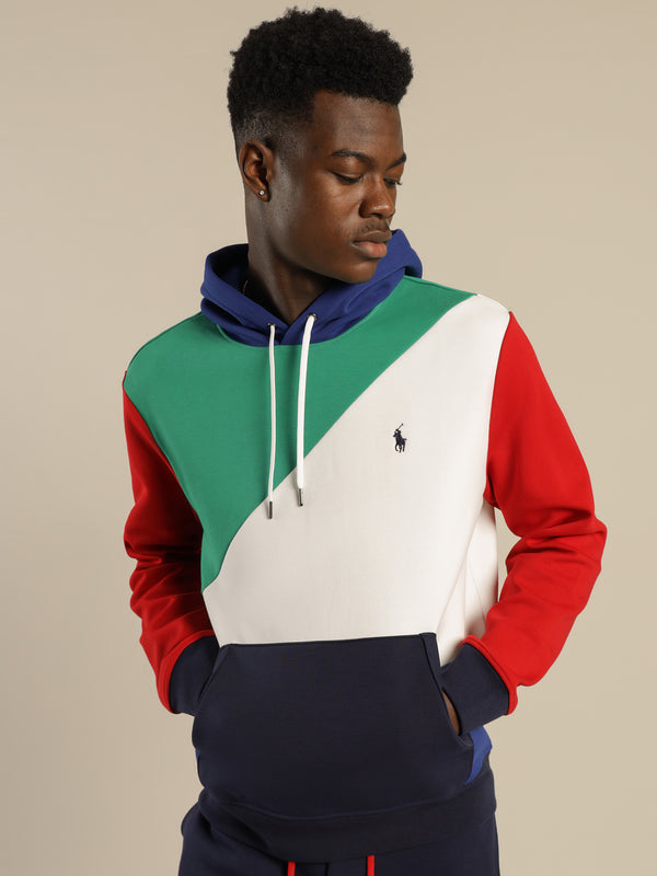 å Spectre Hoodie in True Green, Red & White Green | Glue Store