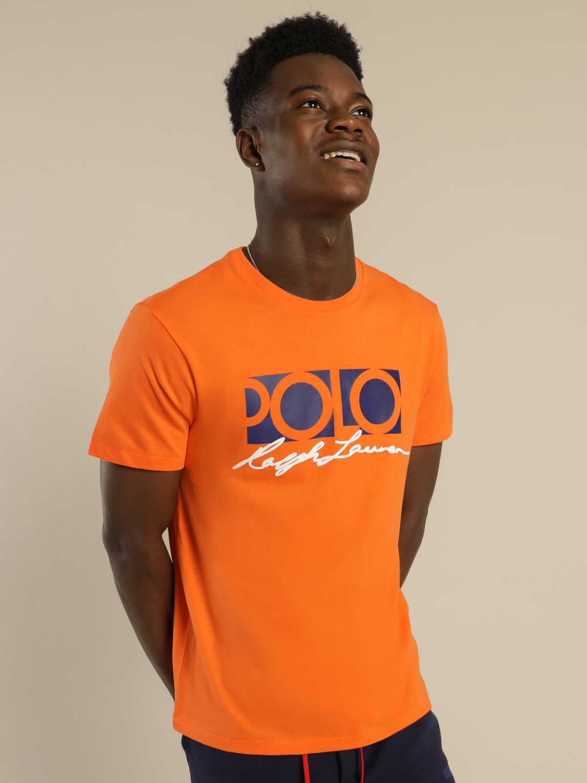 Polo Ralph Lauren Polo Sport Logo T-Shirt in Spectrum Orange | Orange