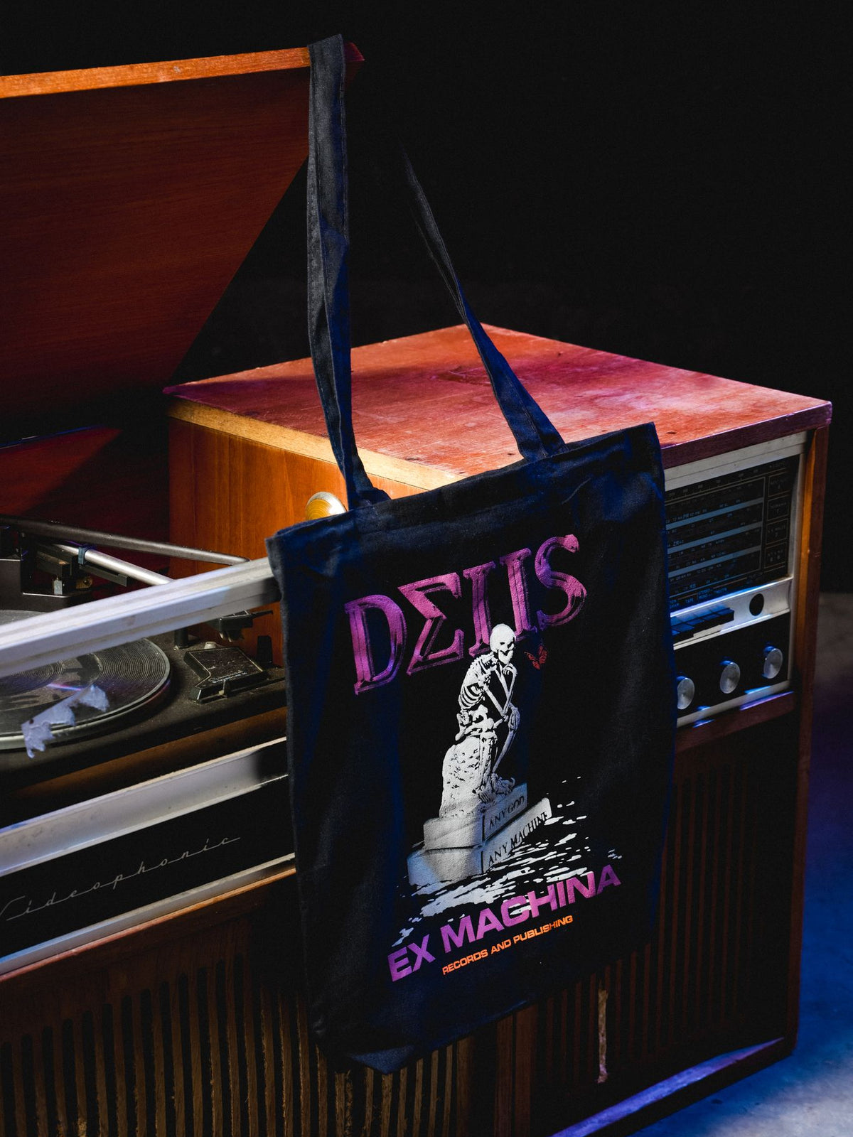 Deus Deus Tote Bag in Black | Black