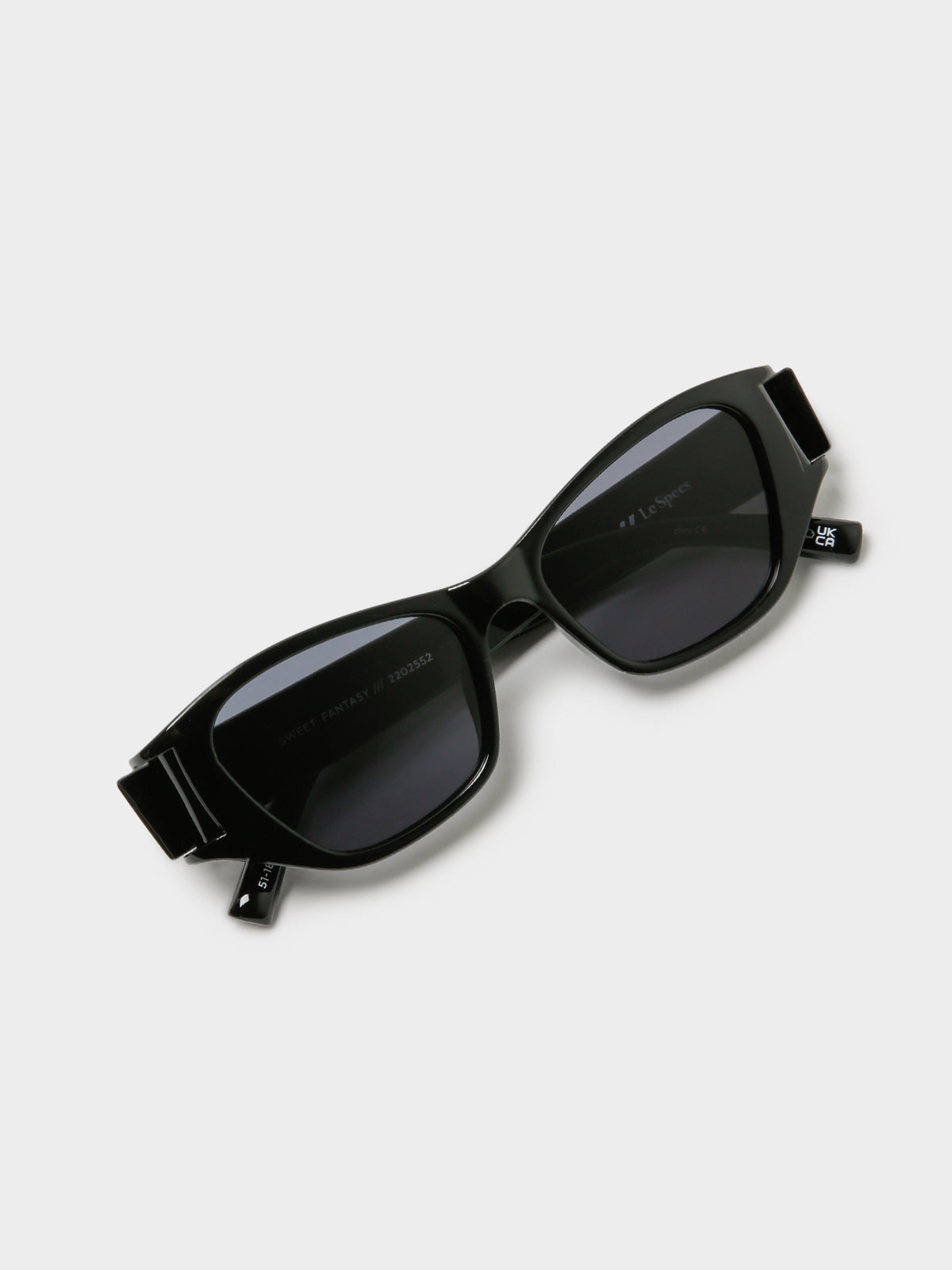 Le Specs Sweet Fantasy Sunglasses in Black | Black