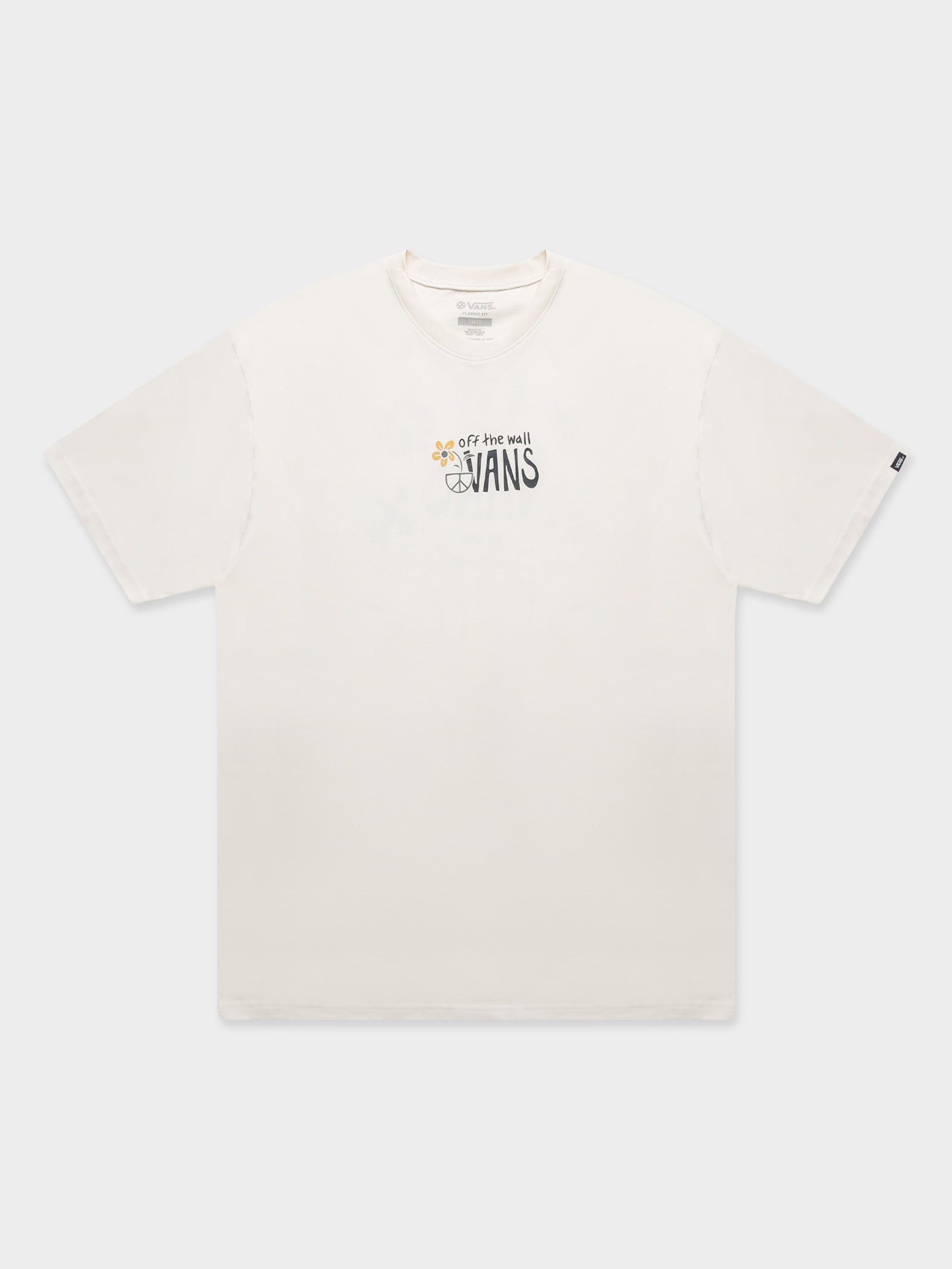 Vans In Our Hands T-Shirt in White White | Glue Store