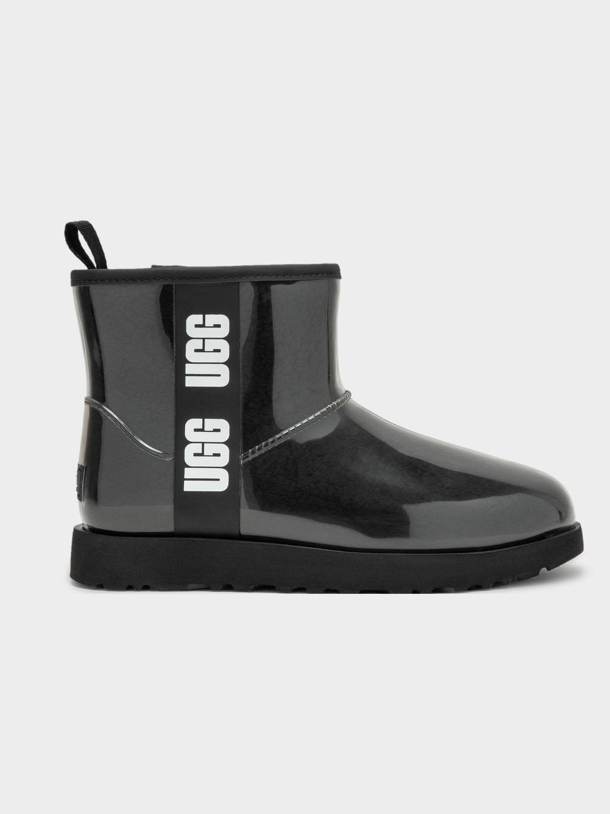 Ugg Womens Classic Clear Mini Boots in Black | Black