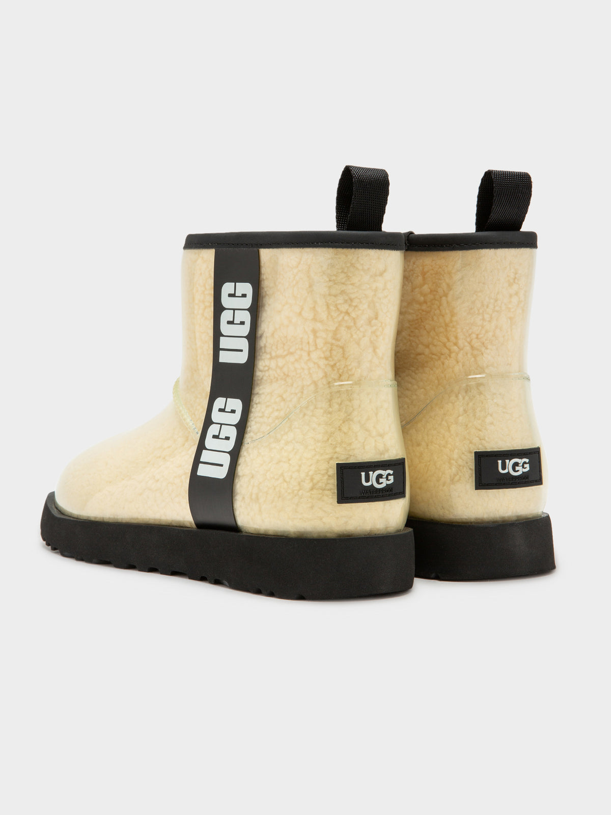 Ugg Womens Classic Clear Mini Boots in Natural | Natural