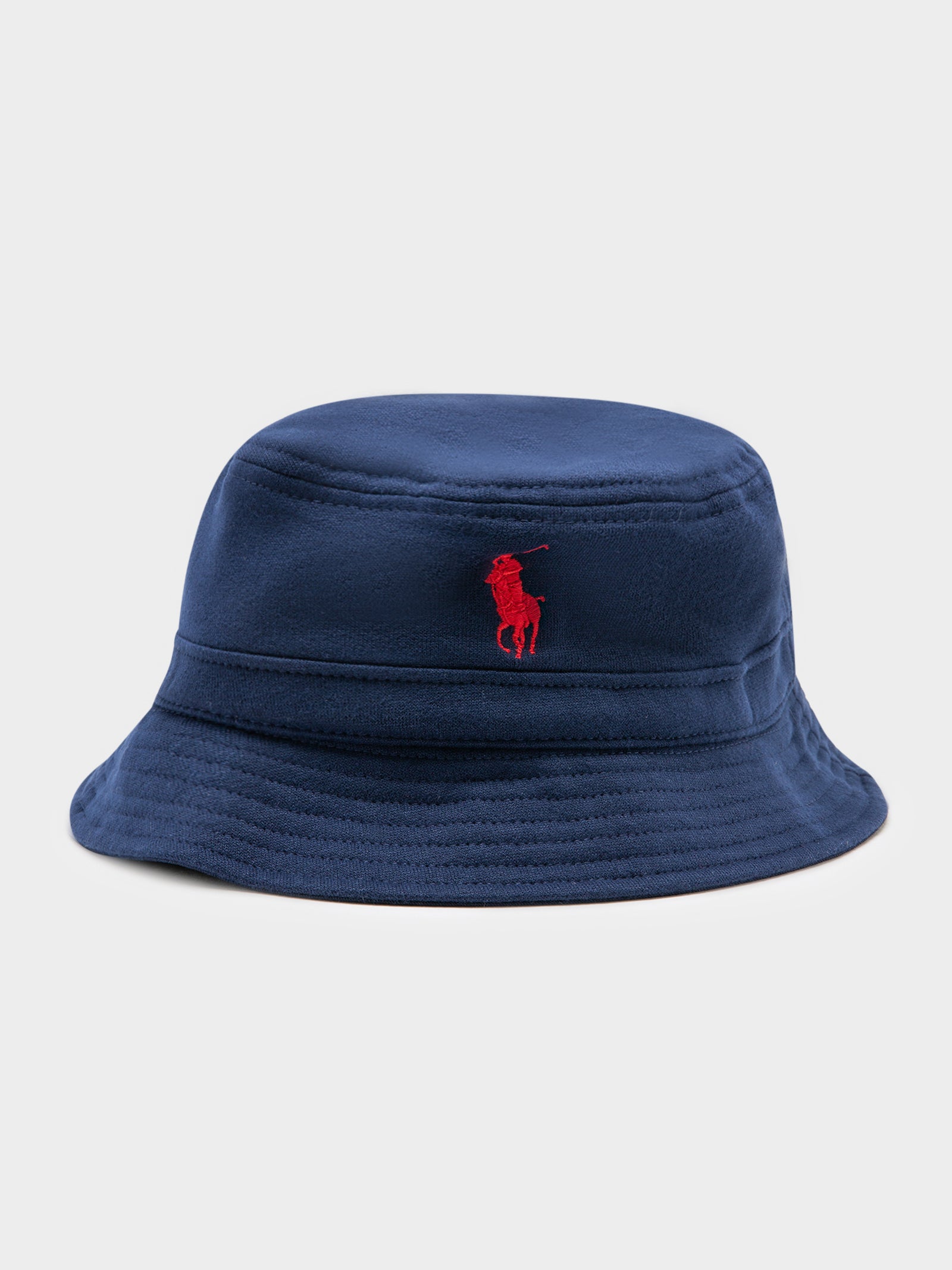 Fleece Bucket Hat in Navy - Glue Store