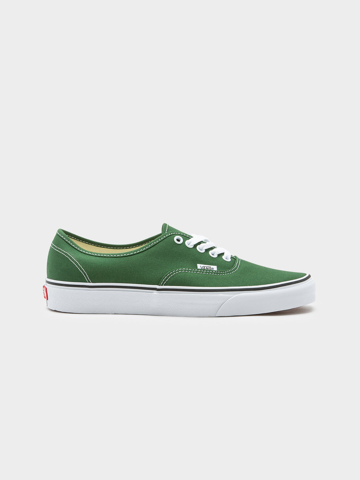 Vans Unisex Authentic Color Theory Sneakers in Dark Green | Dark Green