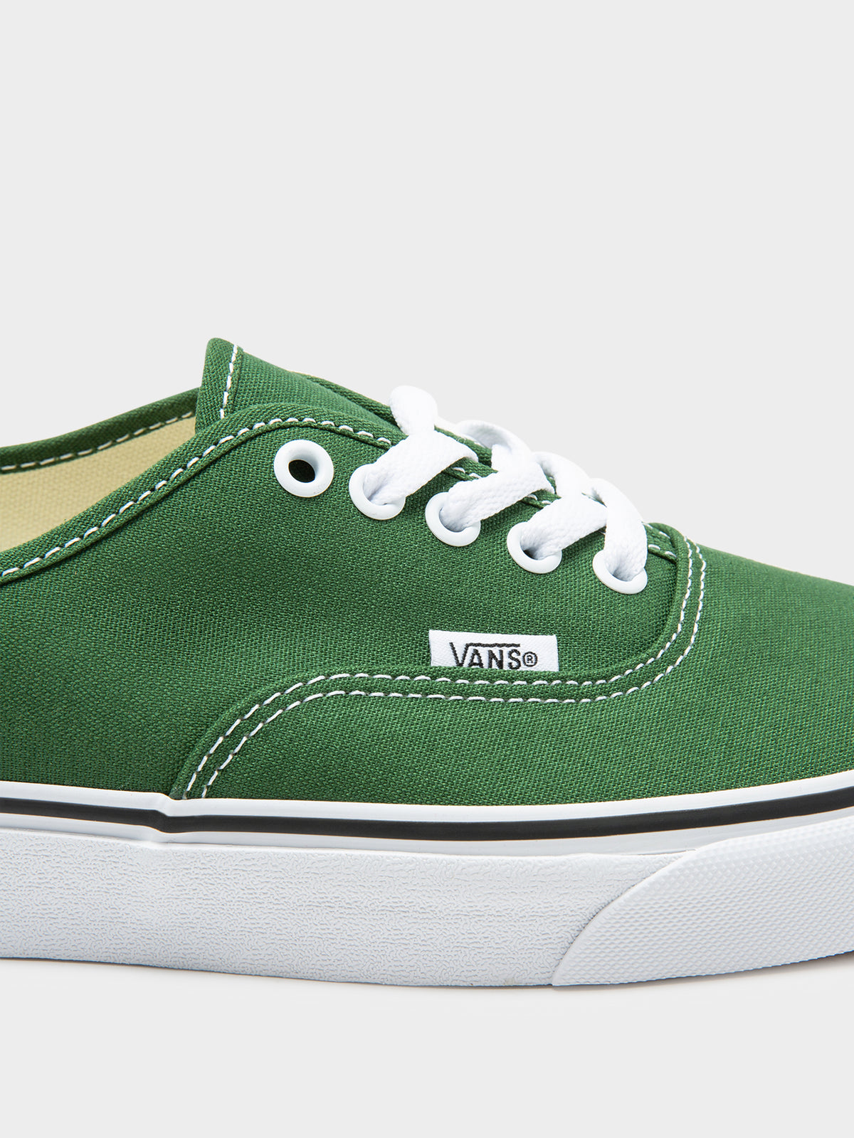 Vans Unisex Authentic Color Theory Sneakers in Dark Green | Dark Green