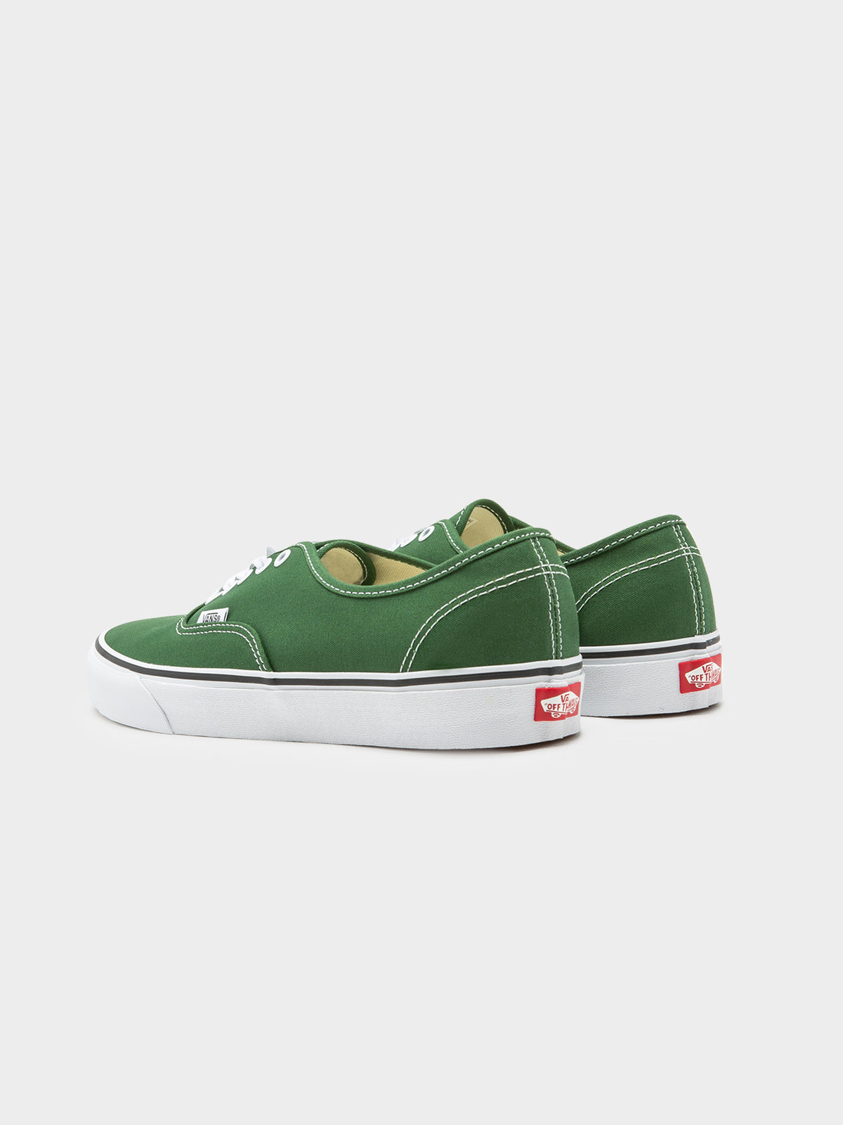 Vans Unisex Authentic Color Theory Sneakers in Dark Green | Dark Green