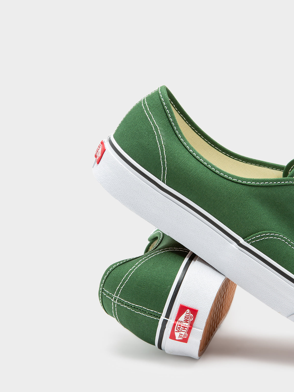 Vans Unisex Authentic Color Theory Sneakers in Dark Green | Dark Green