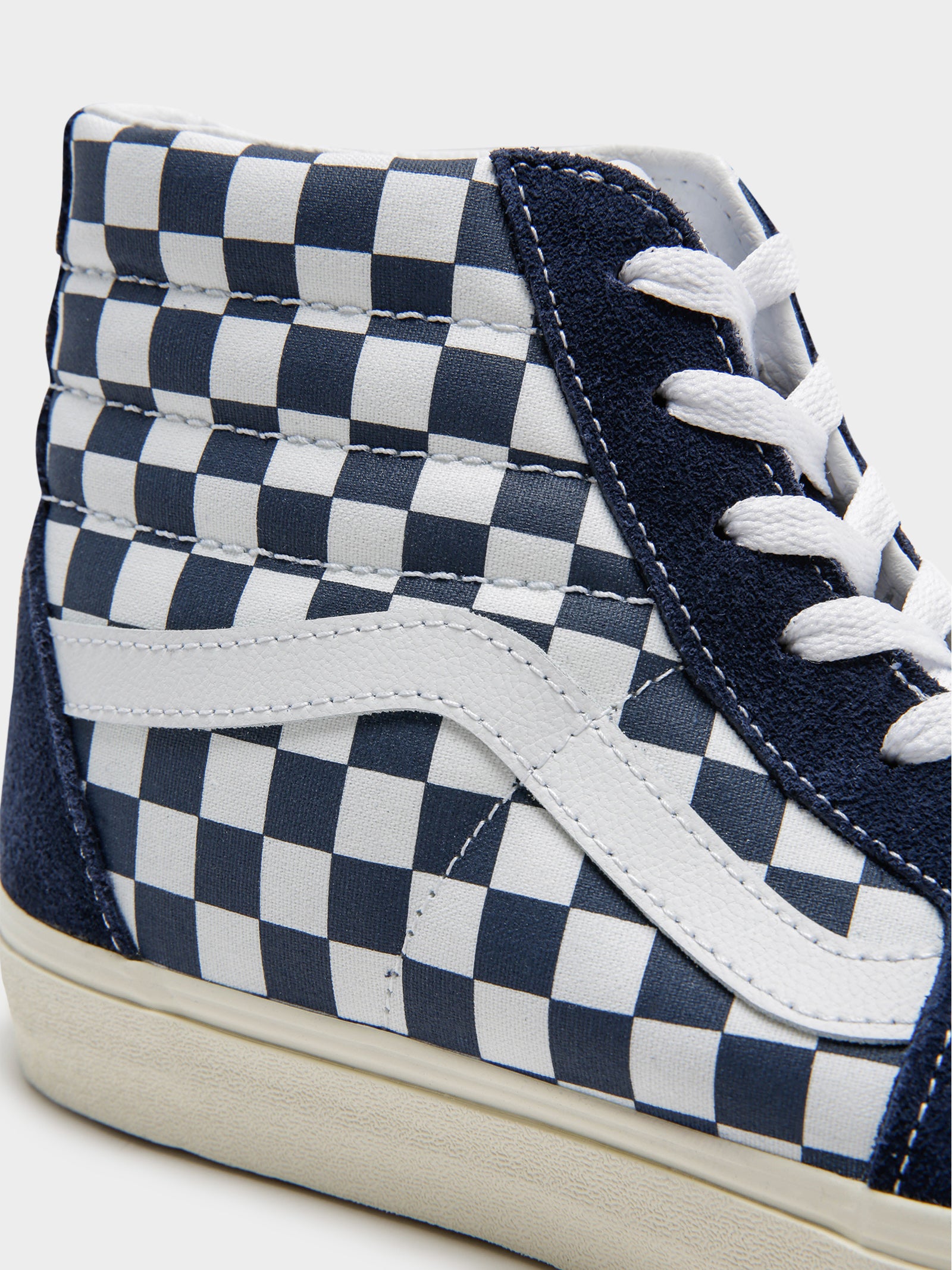 Checkerboard shop vans top