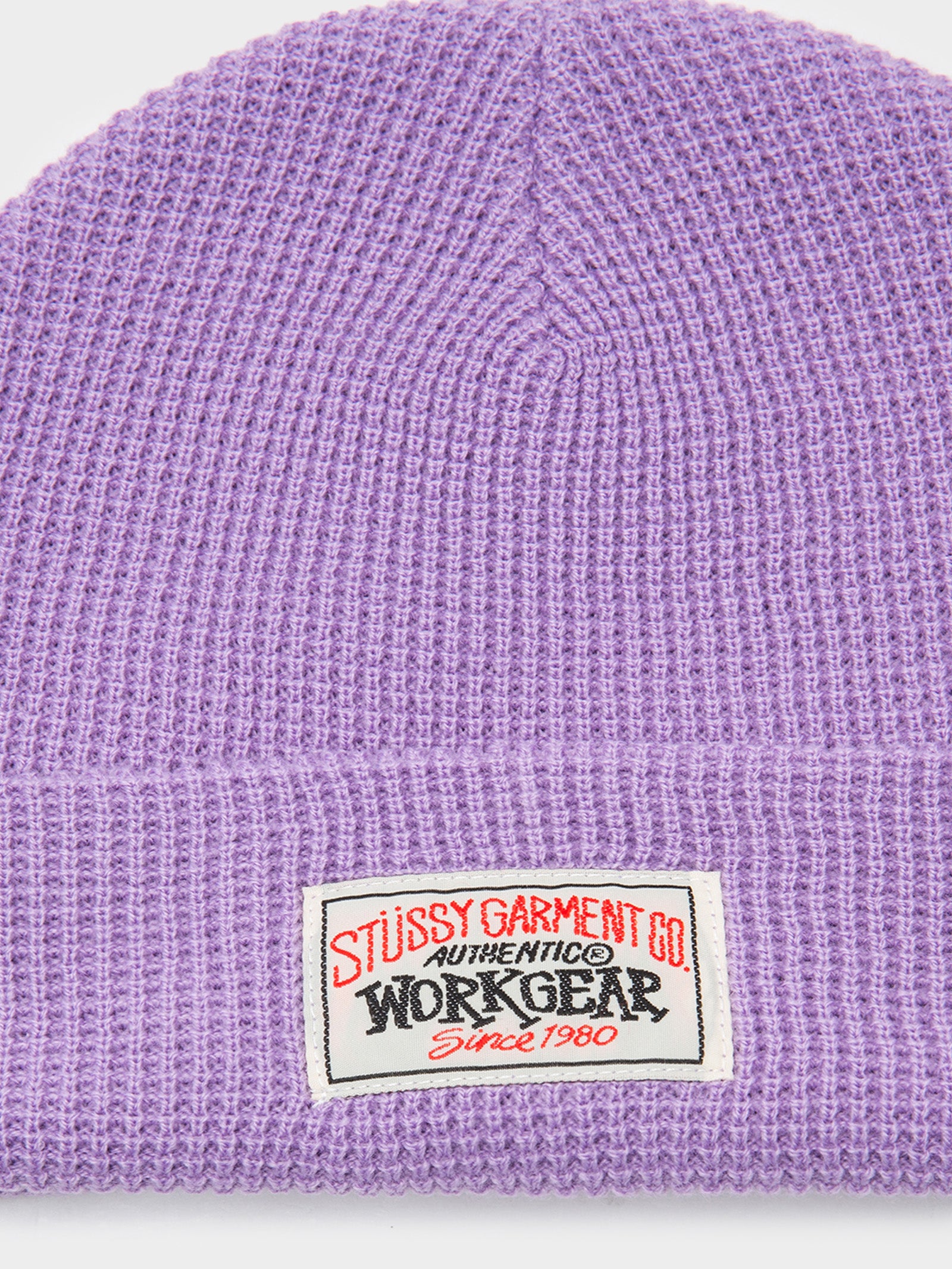 Workgear Waffle Beanie in Orchid