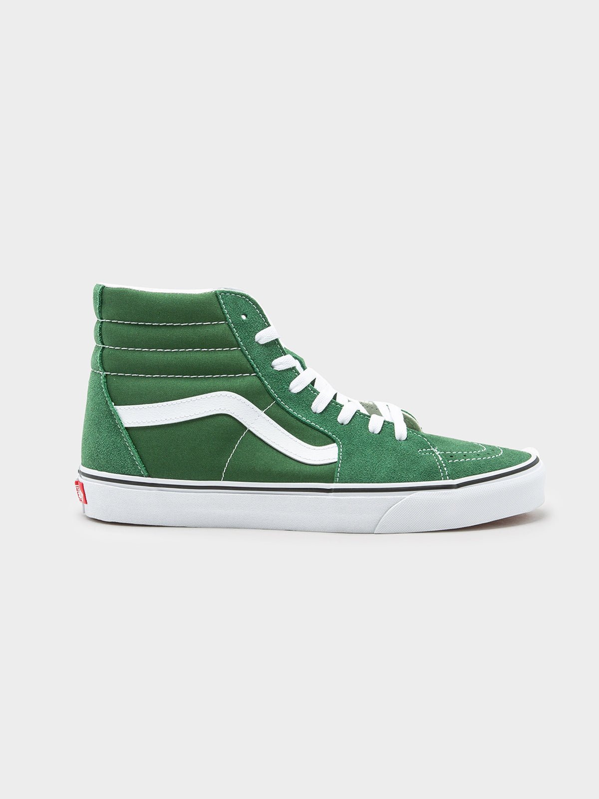 Vans Unisex Sk8 Hi Color Theory Sneakers in Dark Green | Dark Green