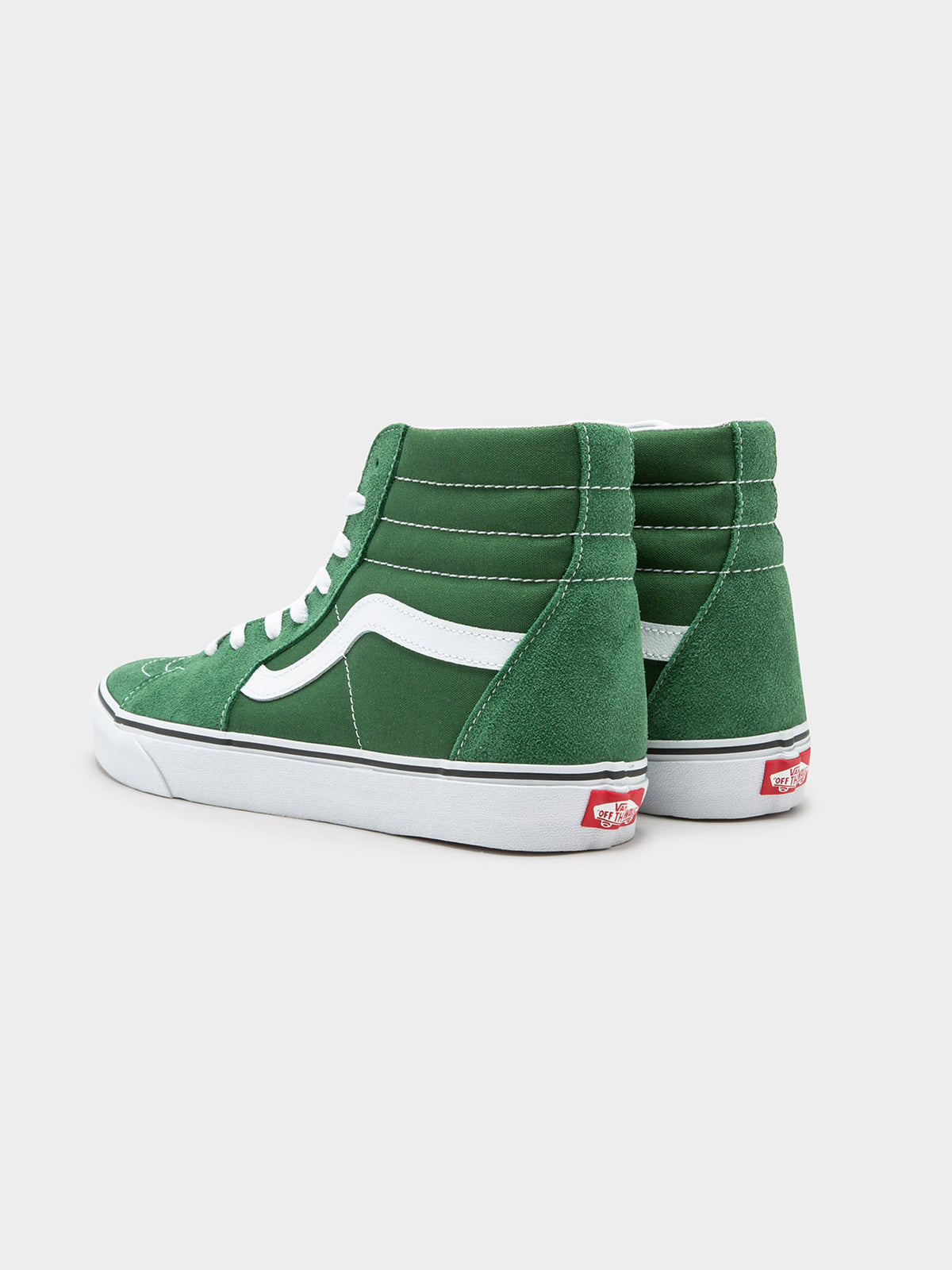 Vans Unisex Sk8 Hi Color Theory Sneakers in Dark Green | Dark Green