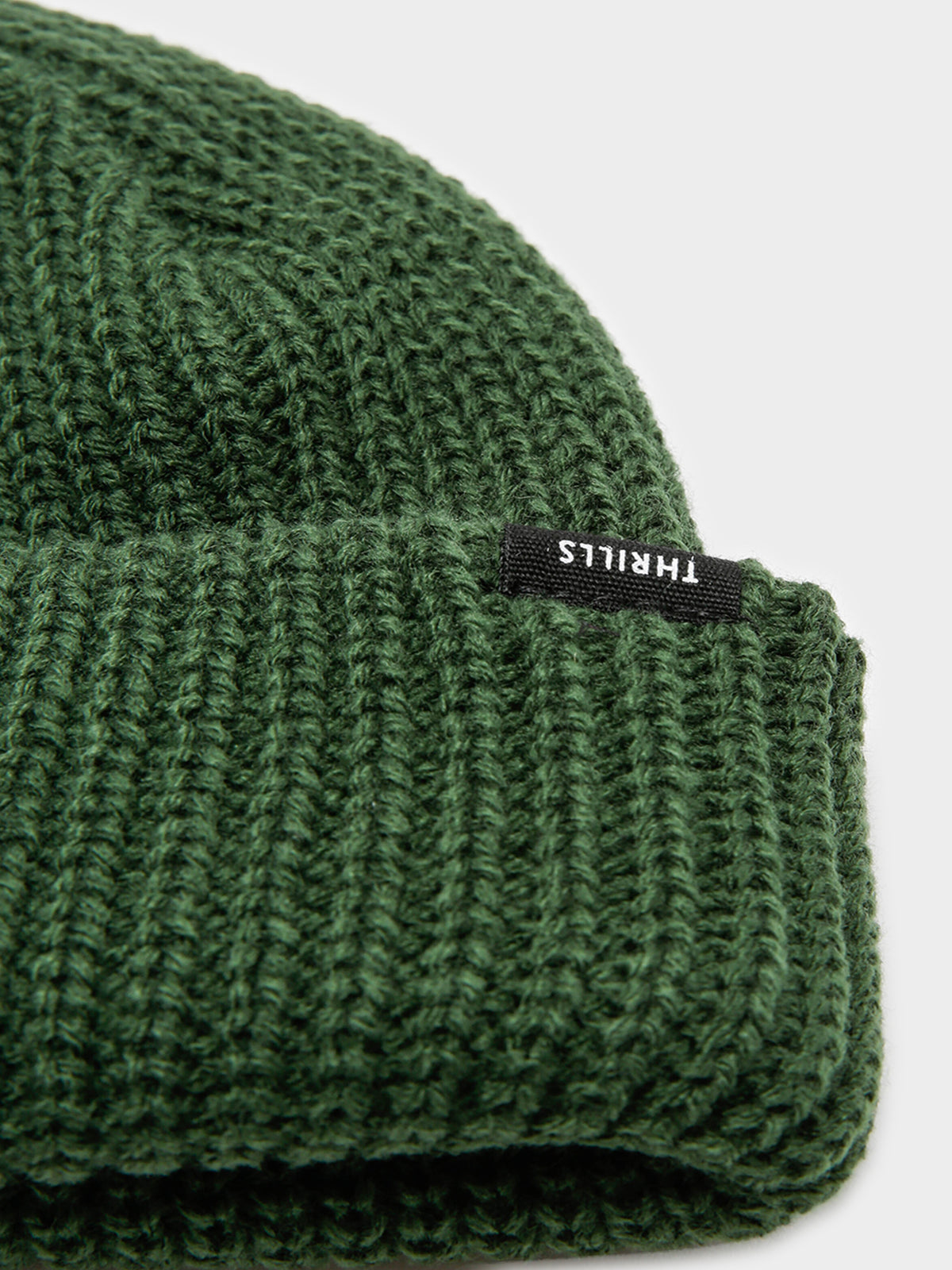 Thrills Classic Beanie in Dark Green | Dark Green