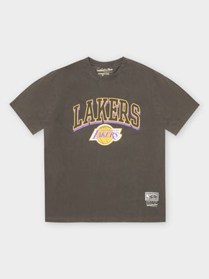 LA Lakers Vintage T-Shirt in Black - Glue Store